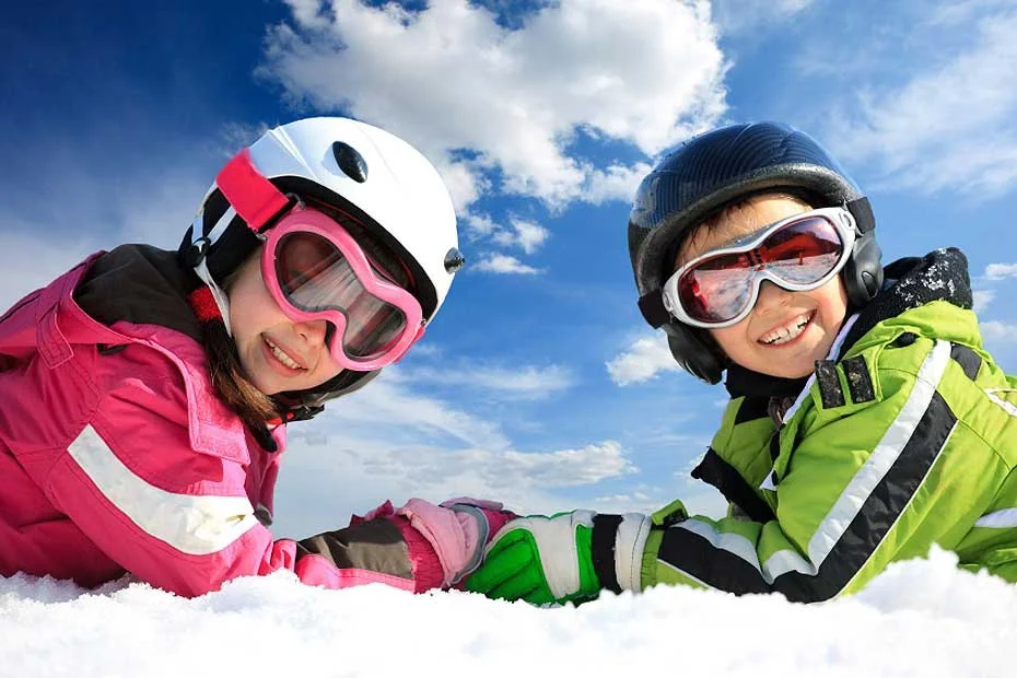 Kids in Chamonix