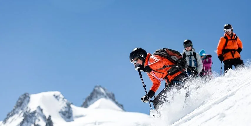 Skier la Vallée Blanche à Chamonix