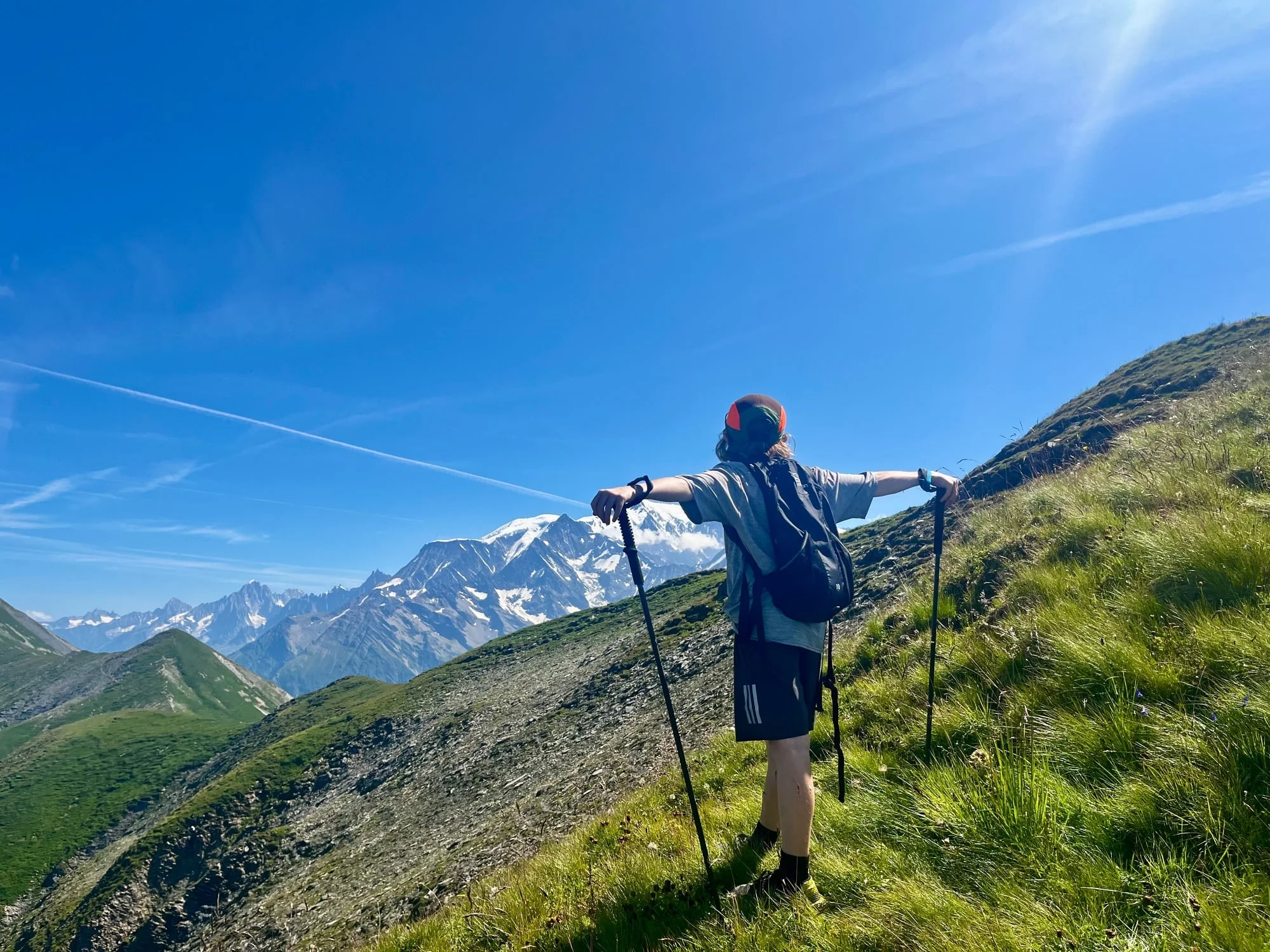 Chamonix avec des adolescents