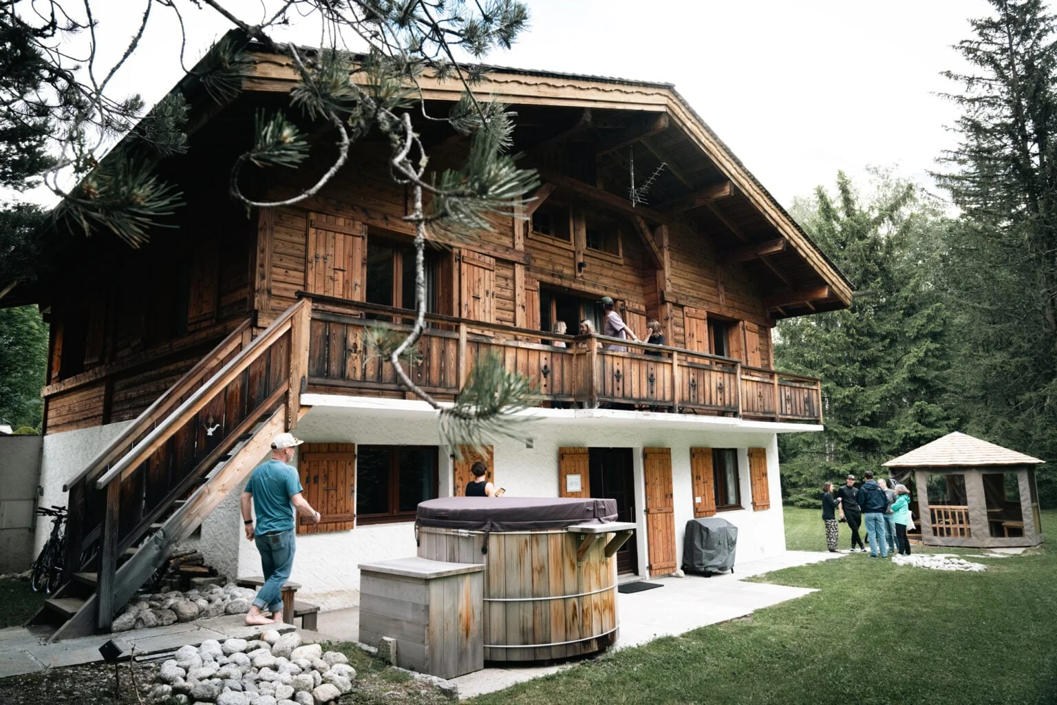 Trail running à Chamonix : le Hub Run the Alps au chalet Le Tricouni