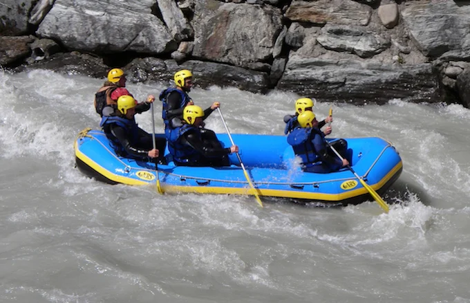 Chamonix Summer Holiday(s), Chamonix Activities, Water Rafting