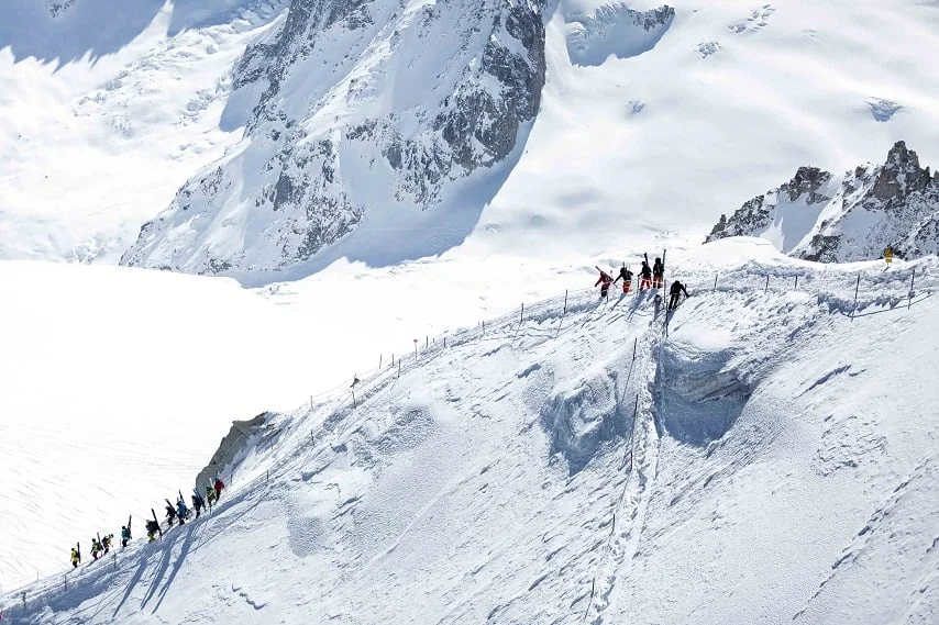 vallee-blanche-arete-854x569 Skiing Vallée Blanche, Skier la Vallée Blanche
