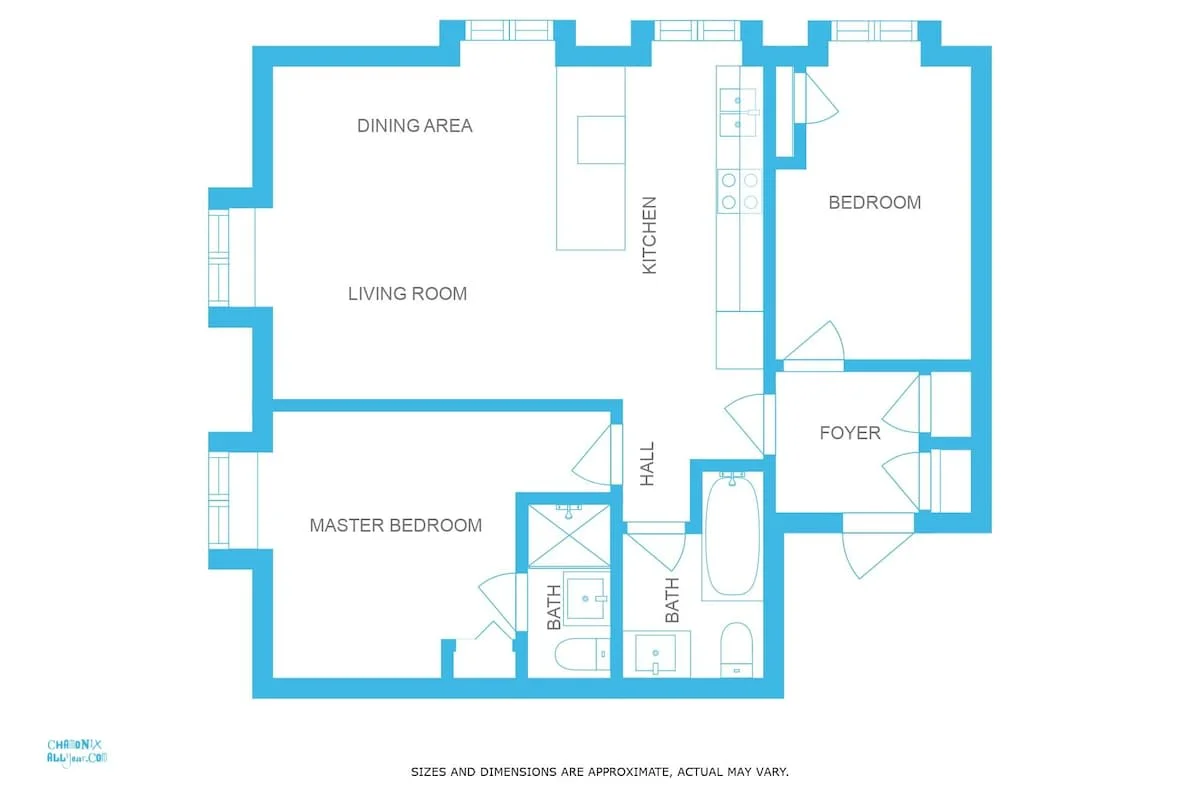 Alpine Museum apartment floorplan