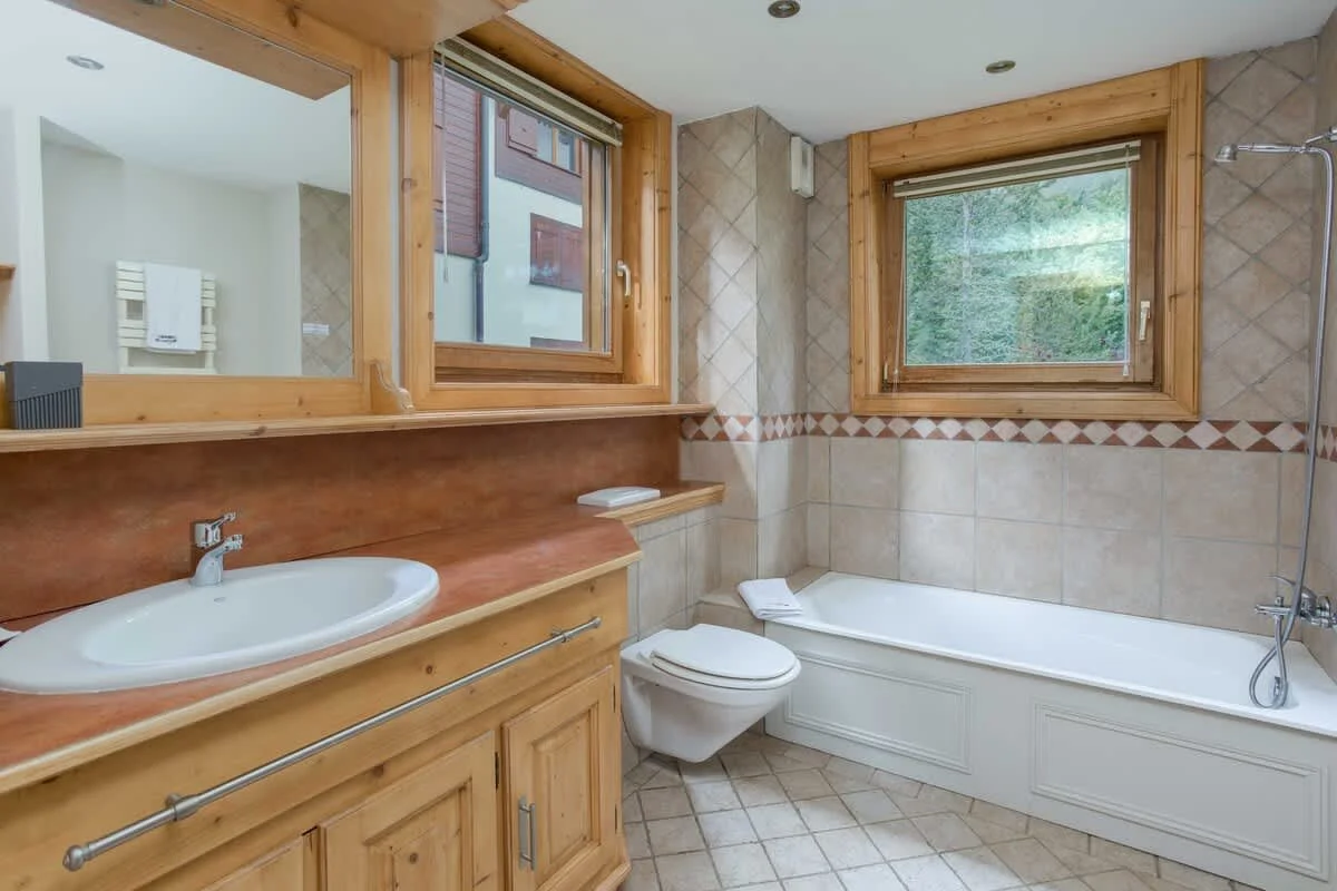 Large ensuite bathroom for master bedroom