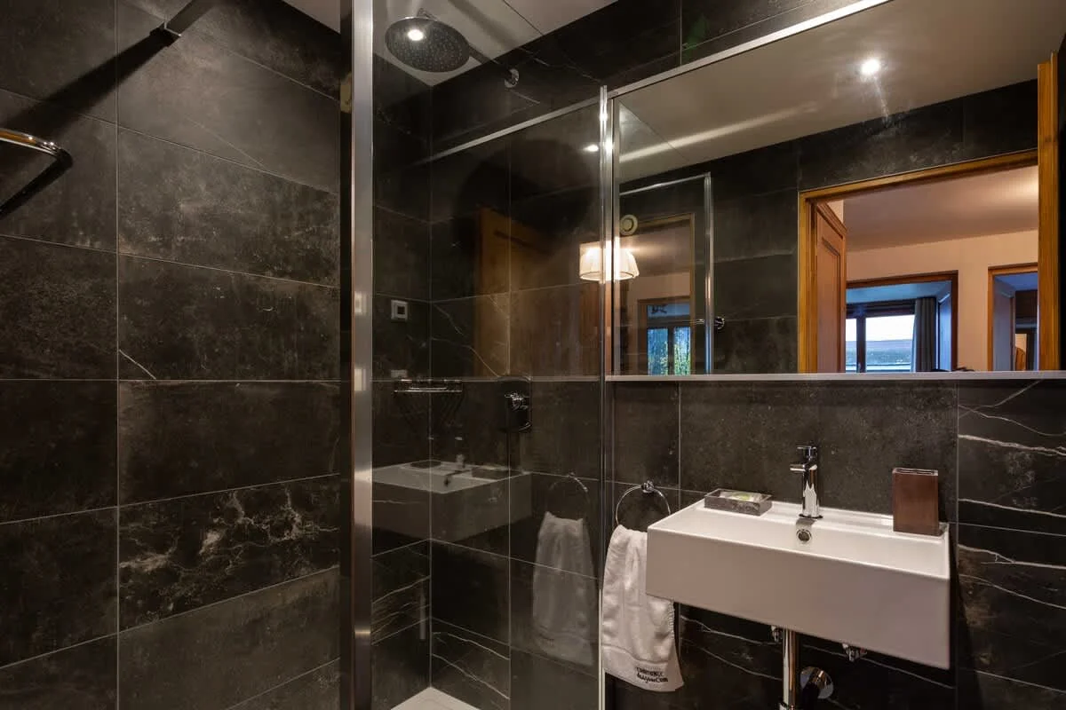 Family bathroom with shower