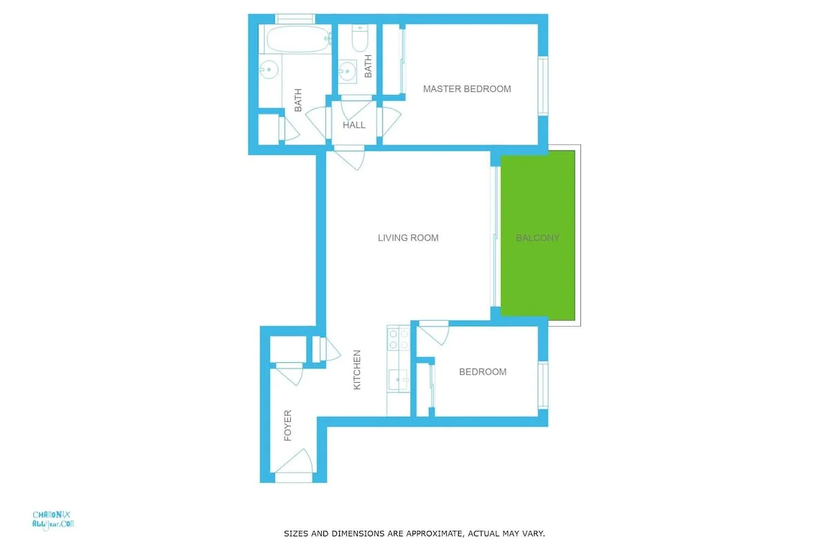 Paradis 8 floorplan