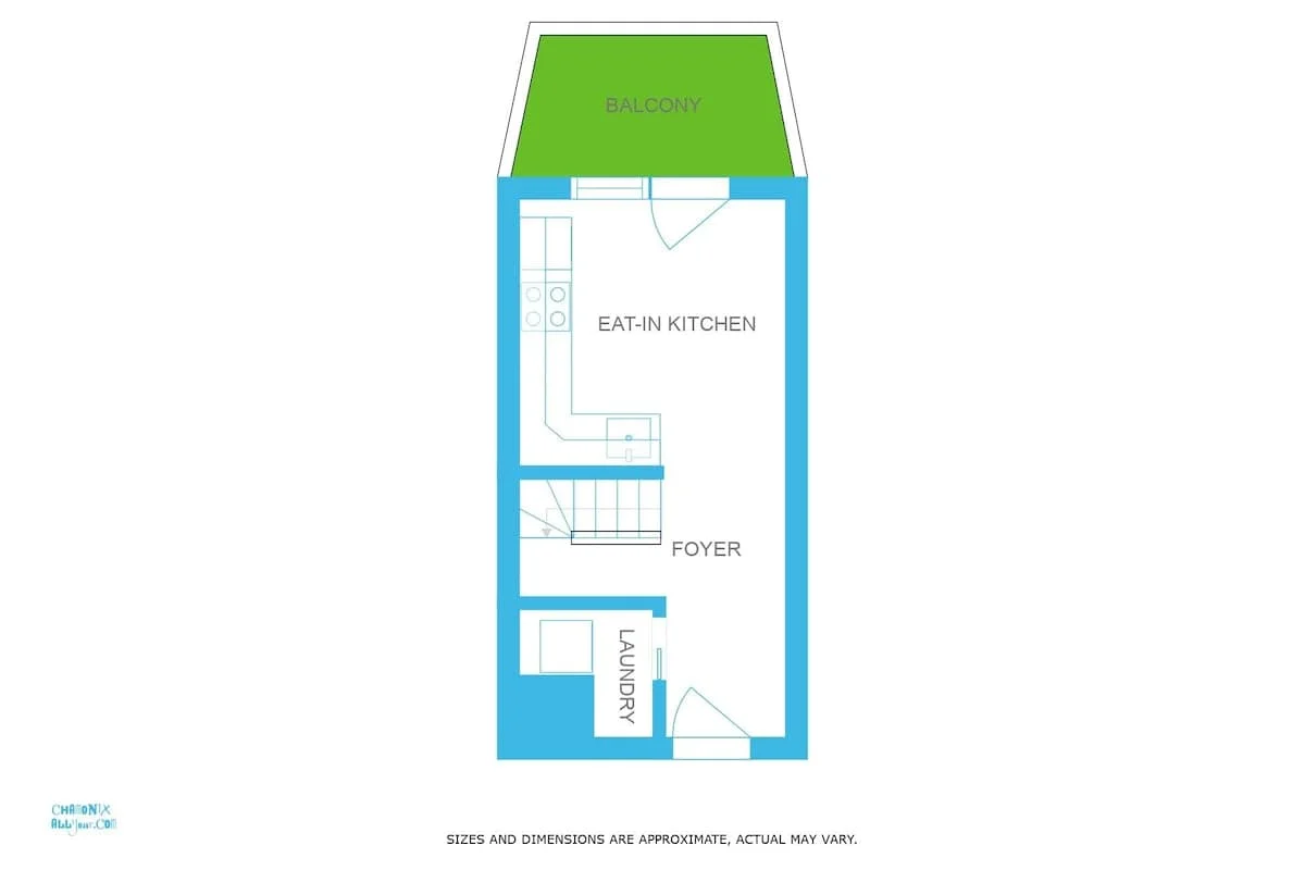 Rupicapra floorplan - lower floor