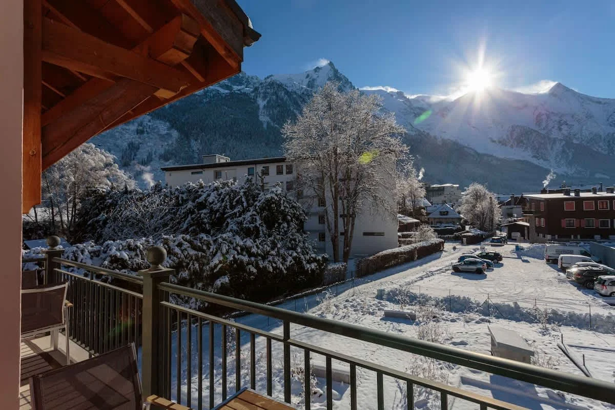 View from apartment in Winter