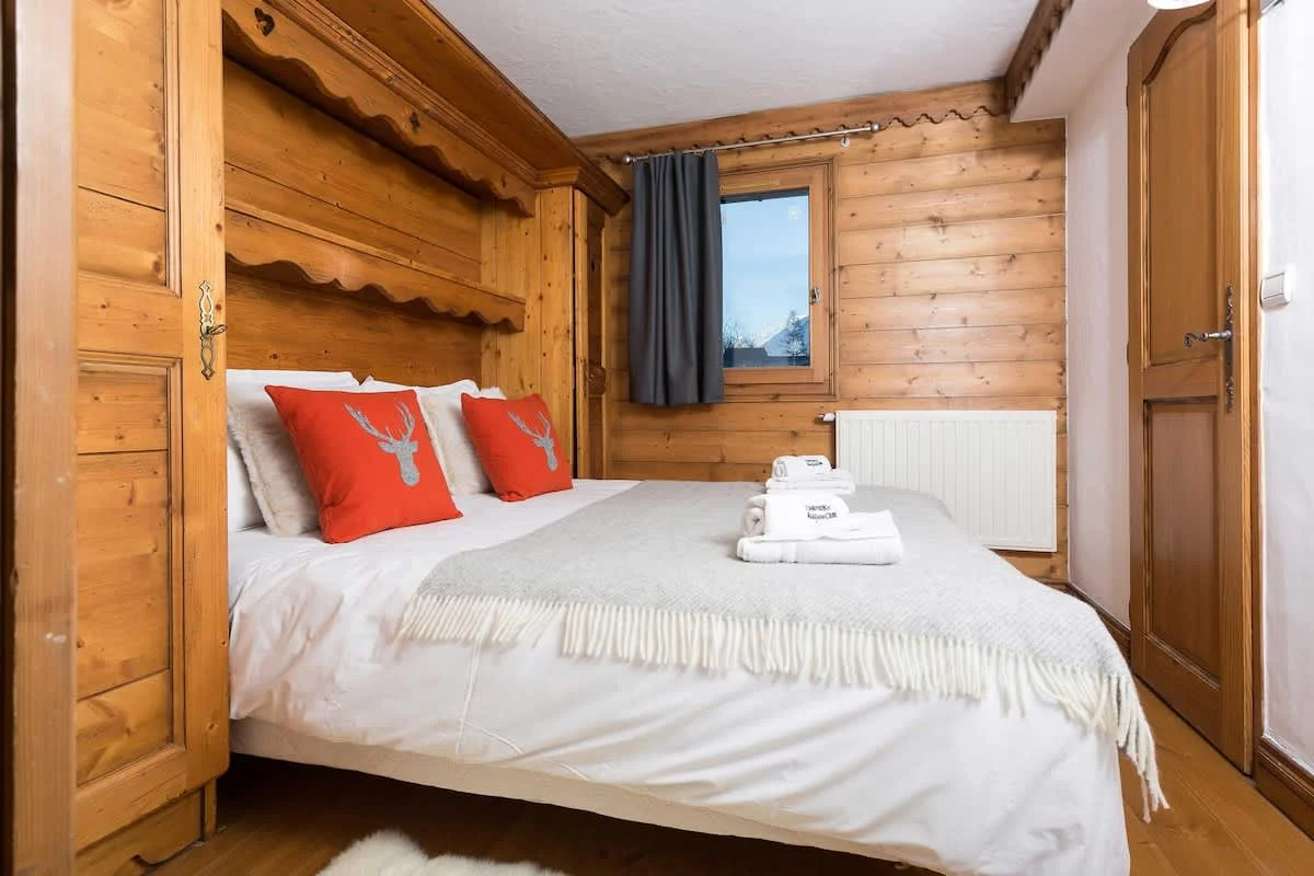 Master bedroom with ensuite bathroom