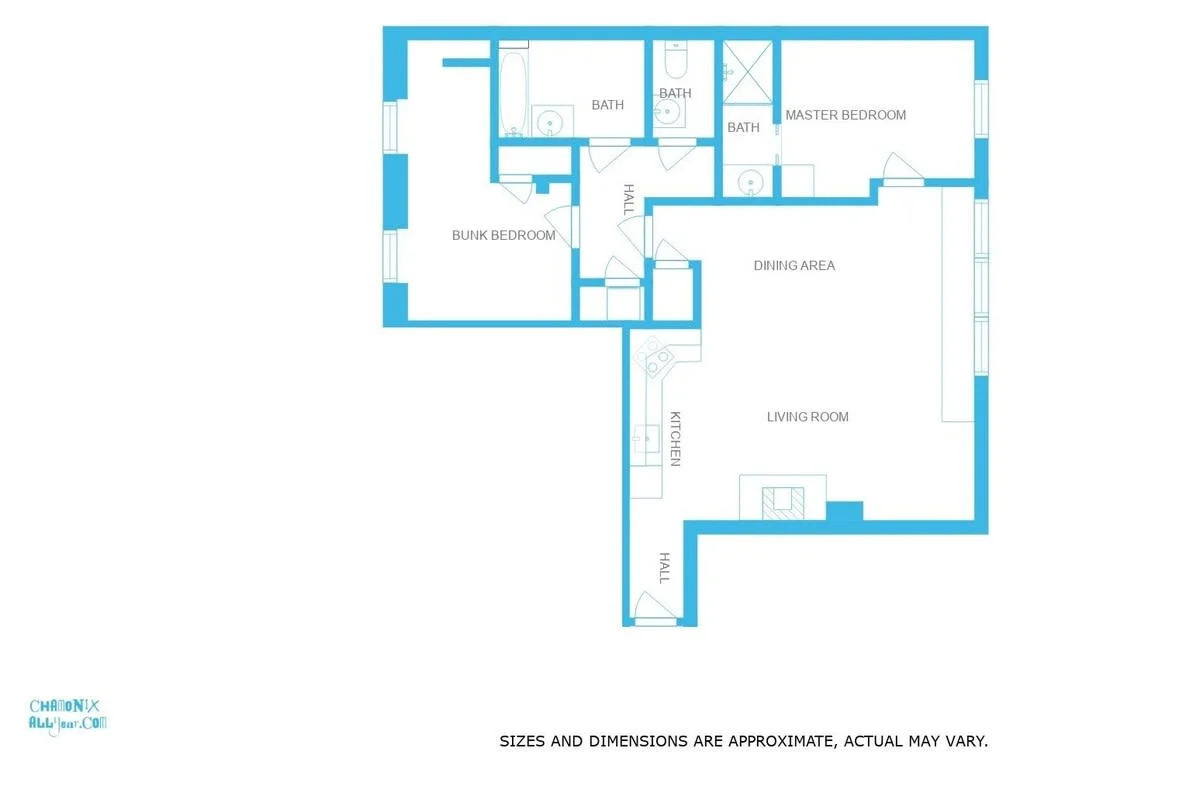 Floorplan for Paradis 18