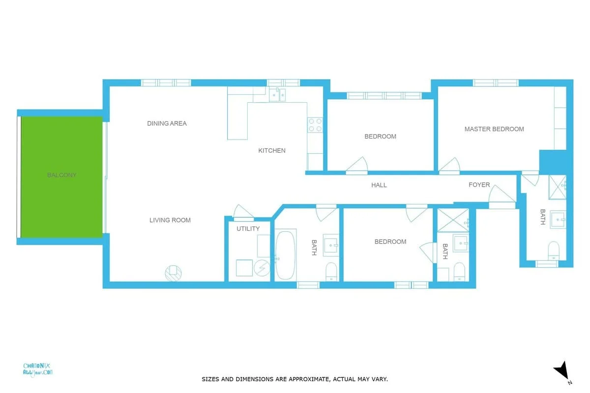 Le Bartavel Apartment floorplan