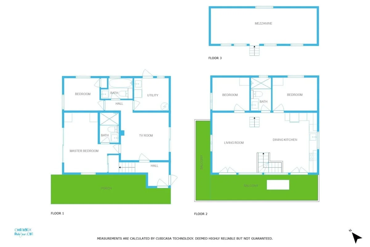 Chalet du Dard full floorplan