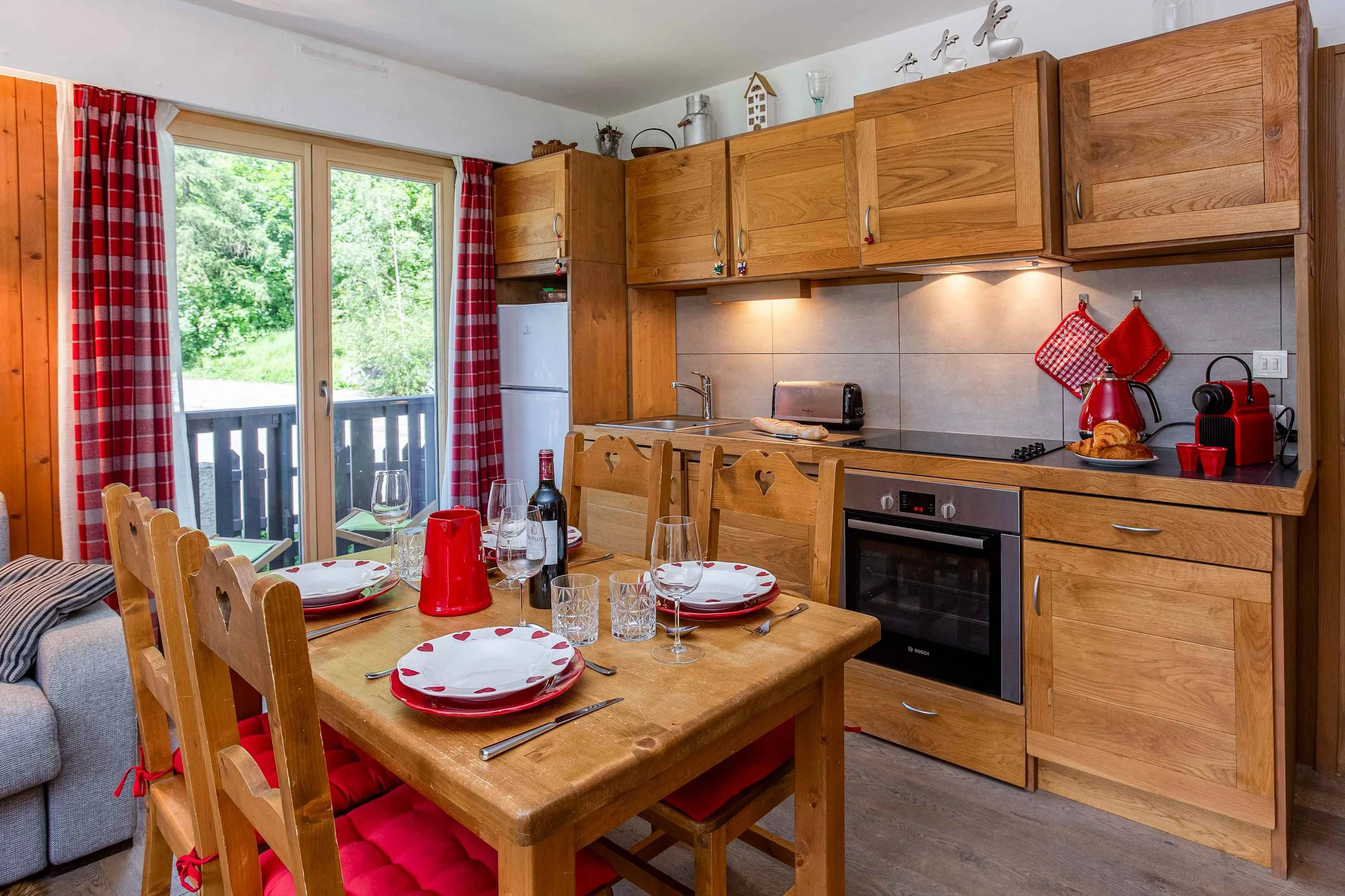 Fully equipped kitchen