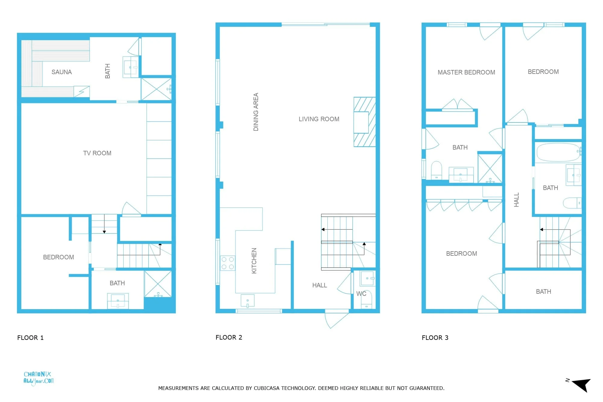 floorplans - see later for individual floors