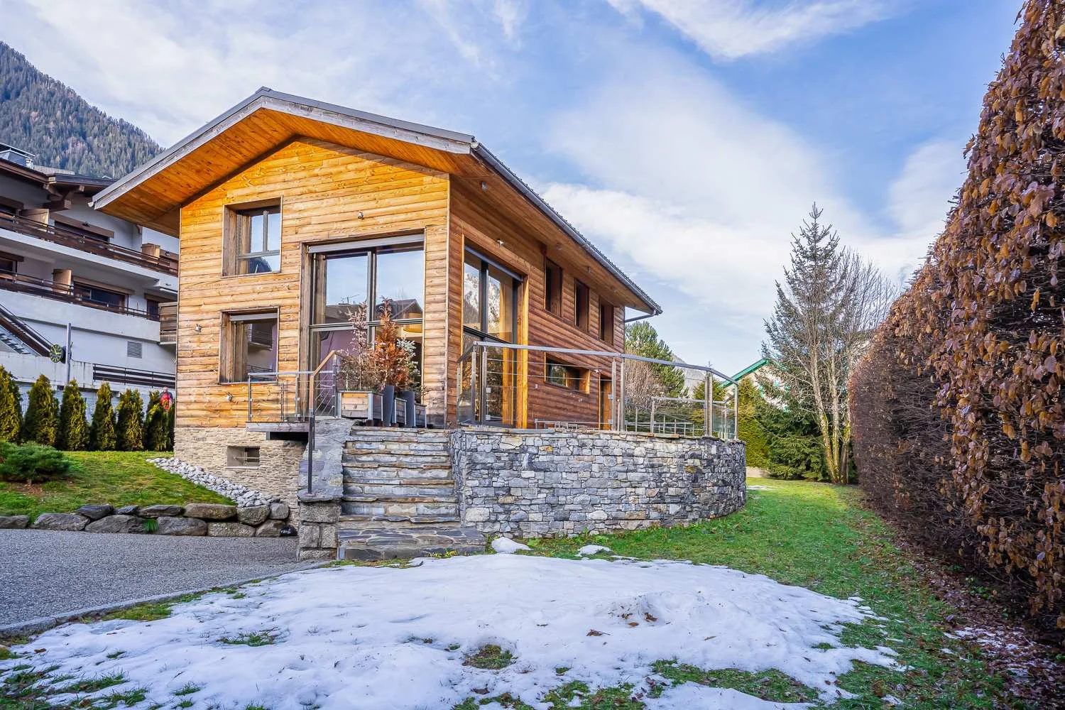 Chalet in Spring