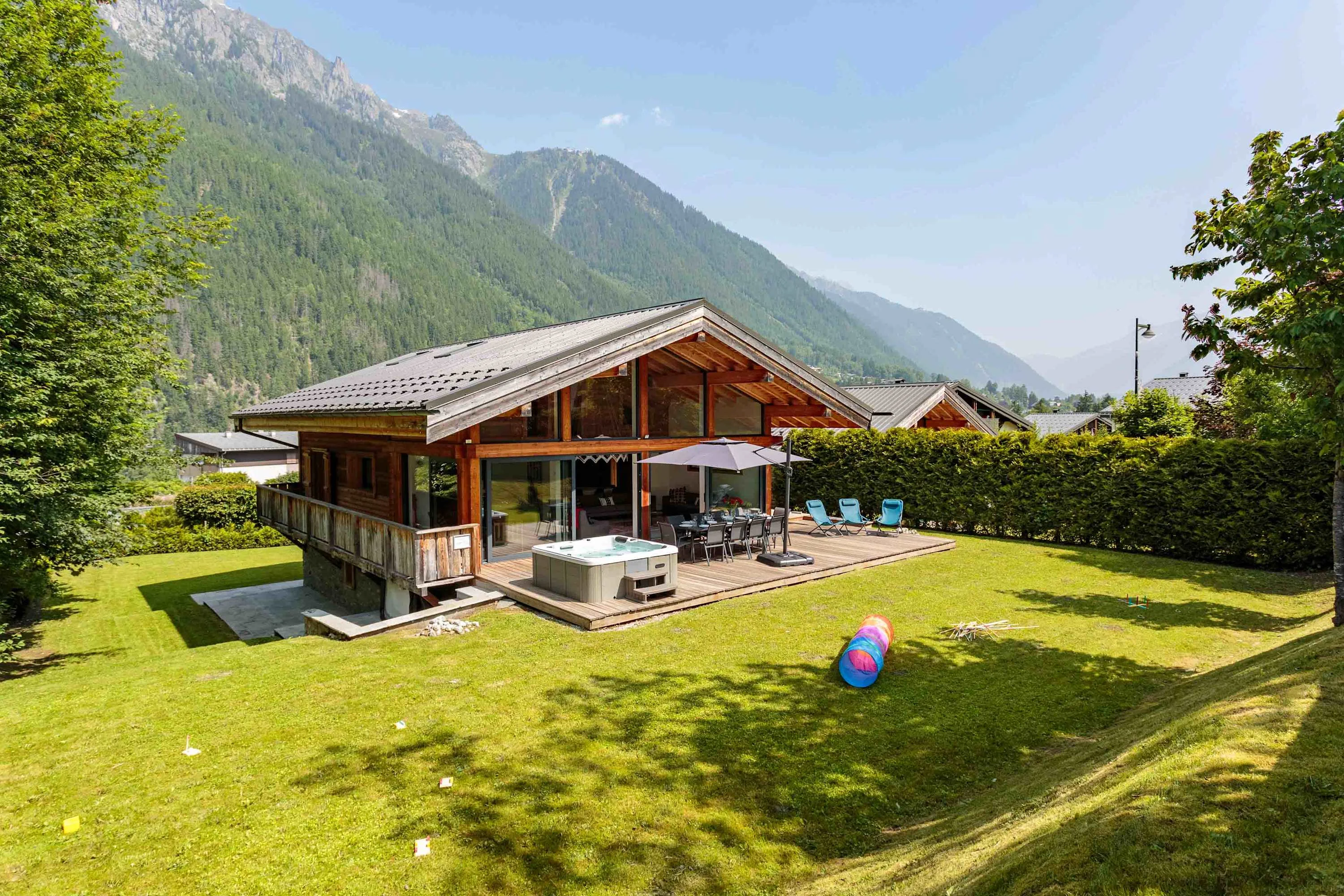 Chalet Gloribel in Summer