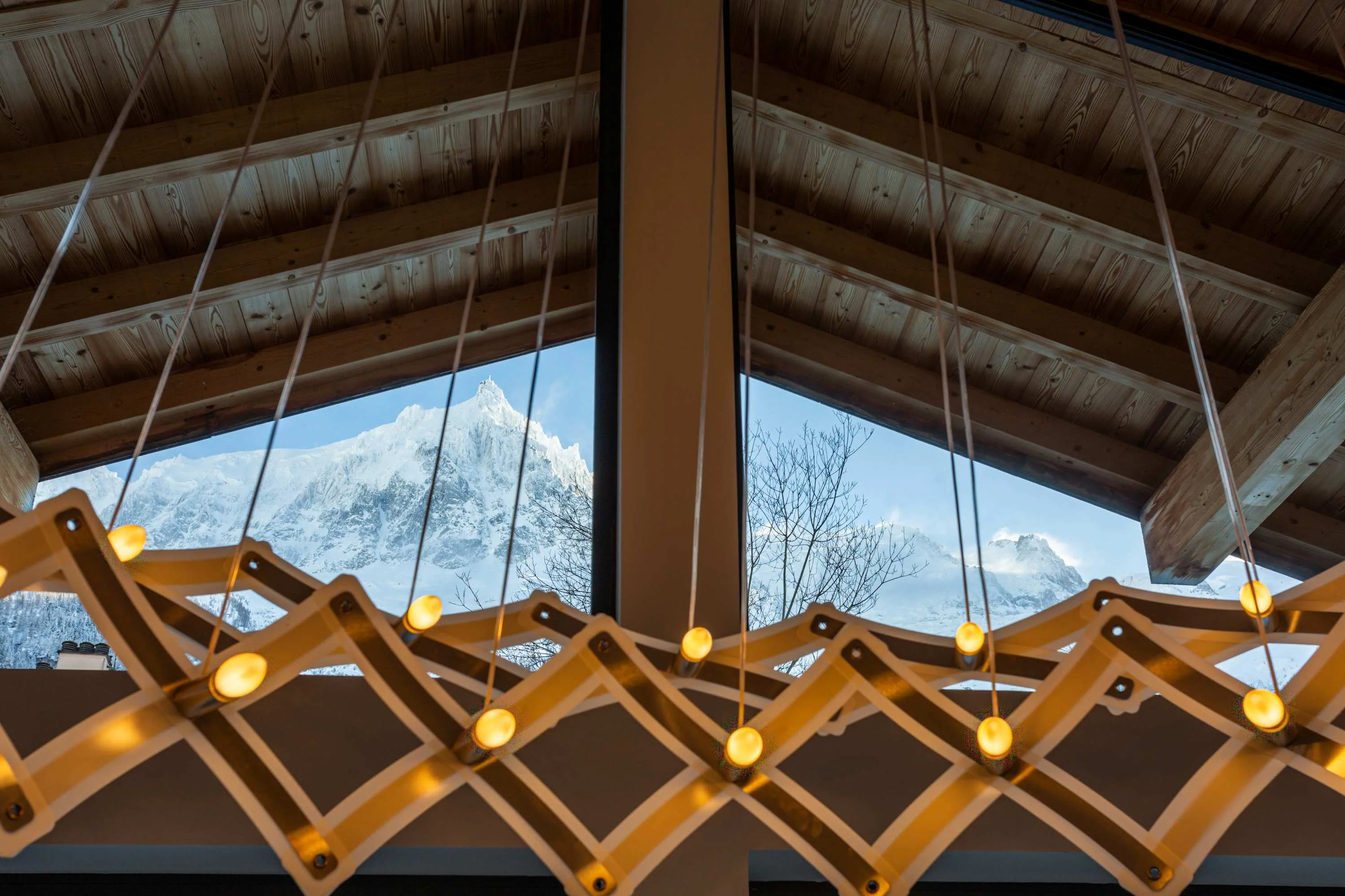 Views of the Aiguille du Midi