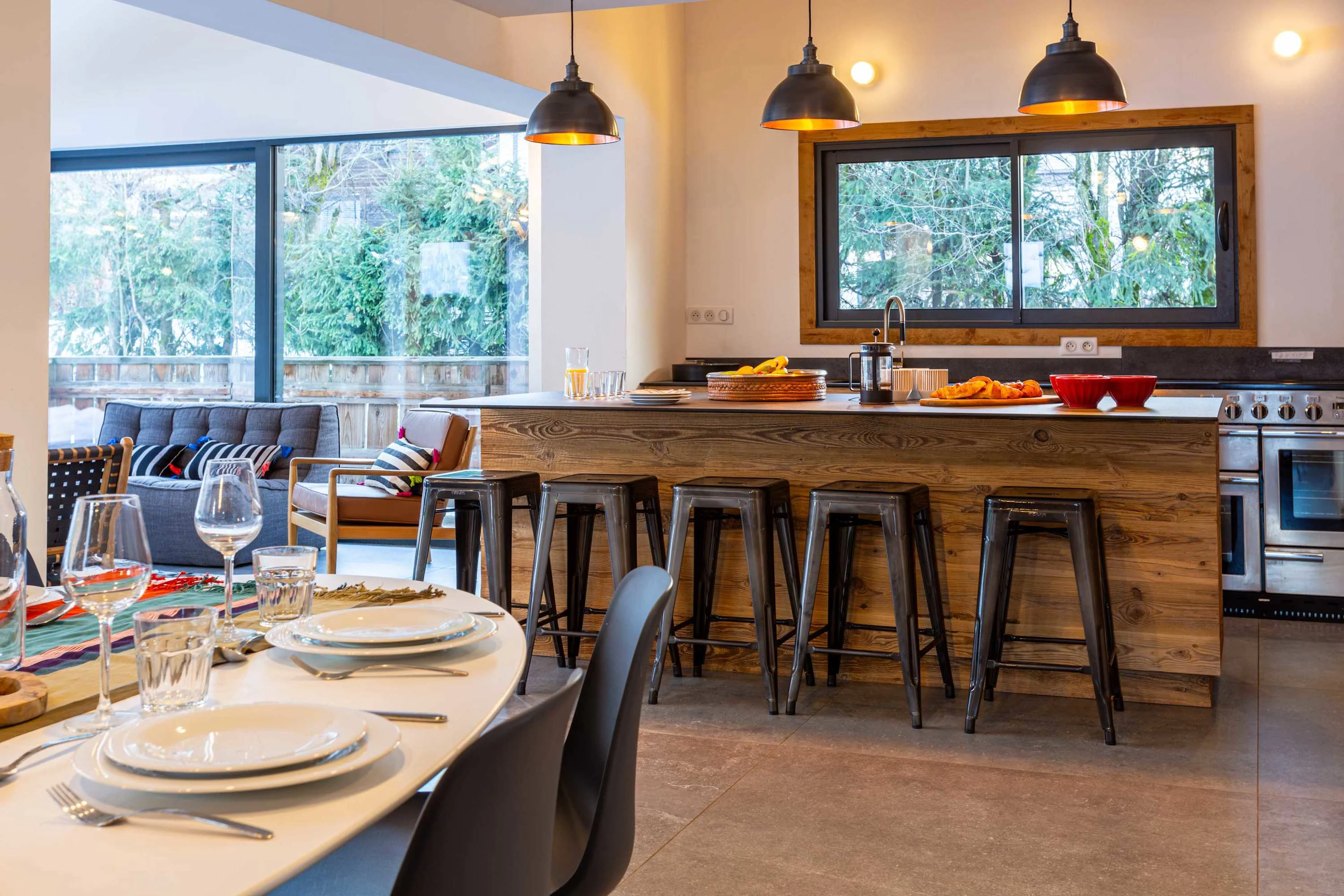 Open plan living