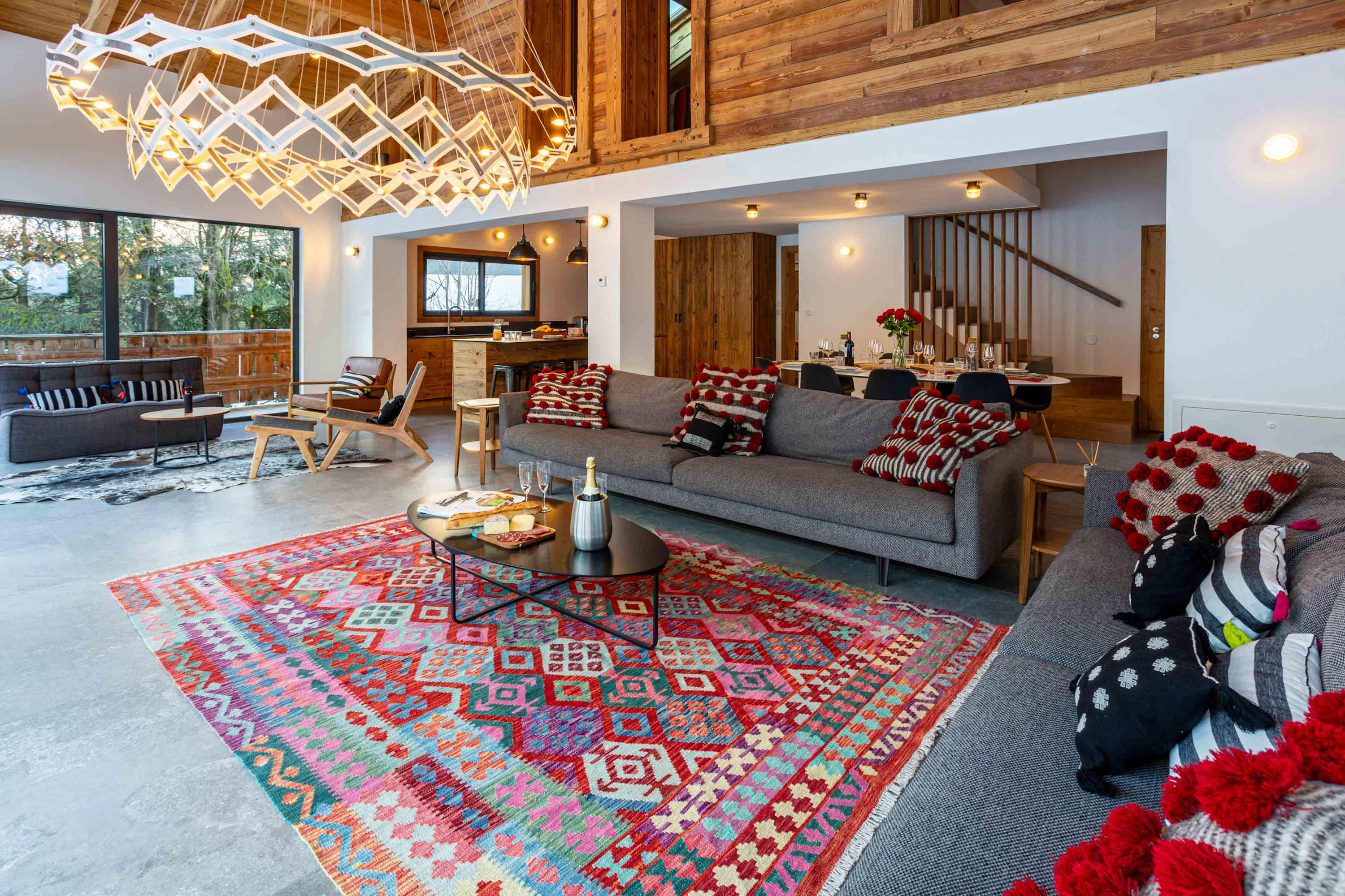 Spacious living area