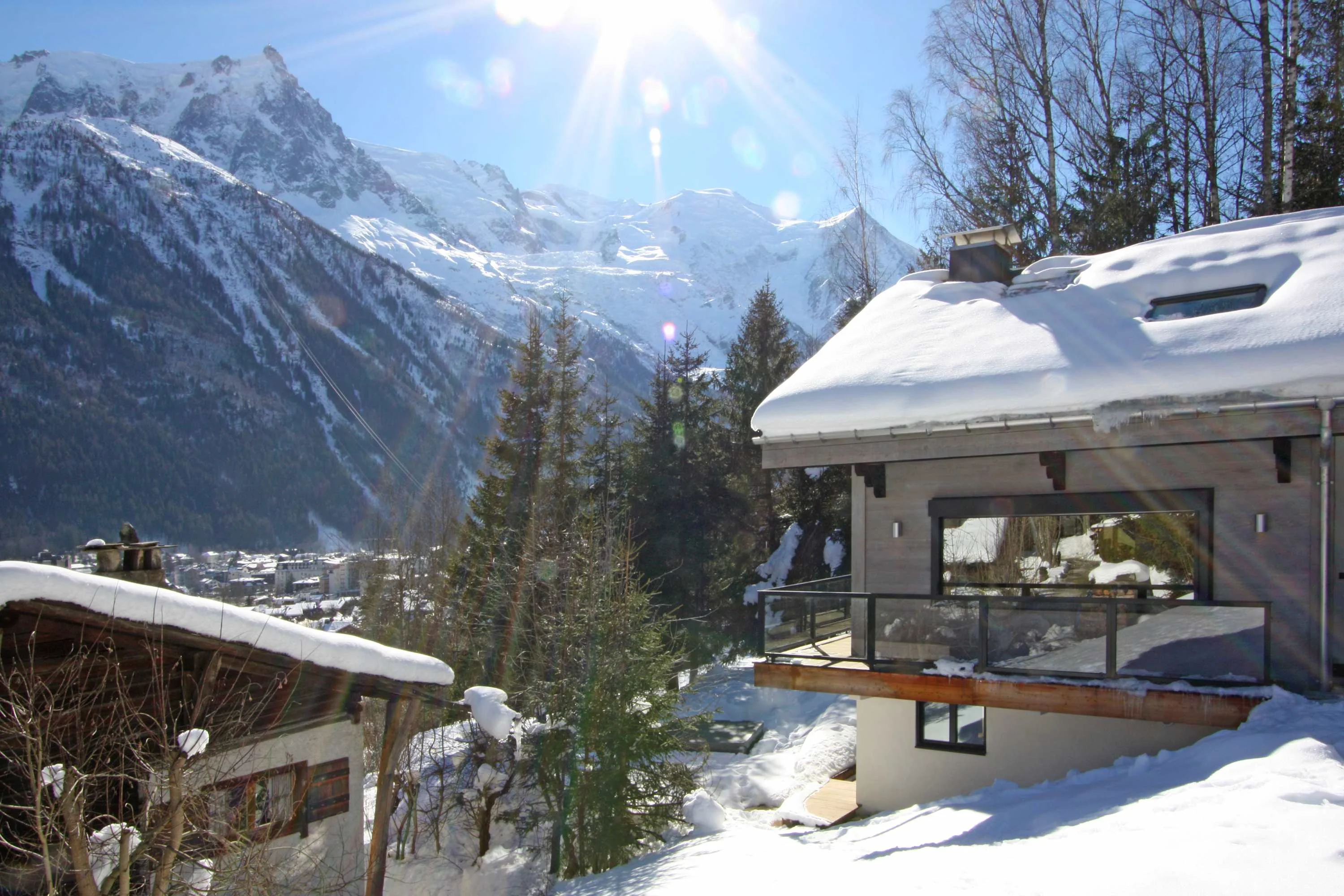 Elevated location offers spectacular views