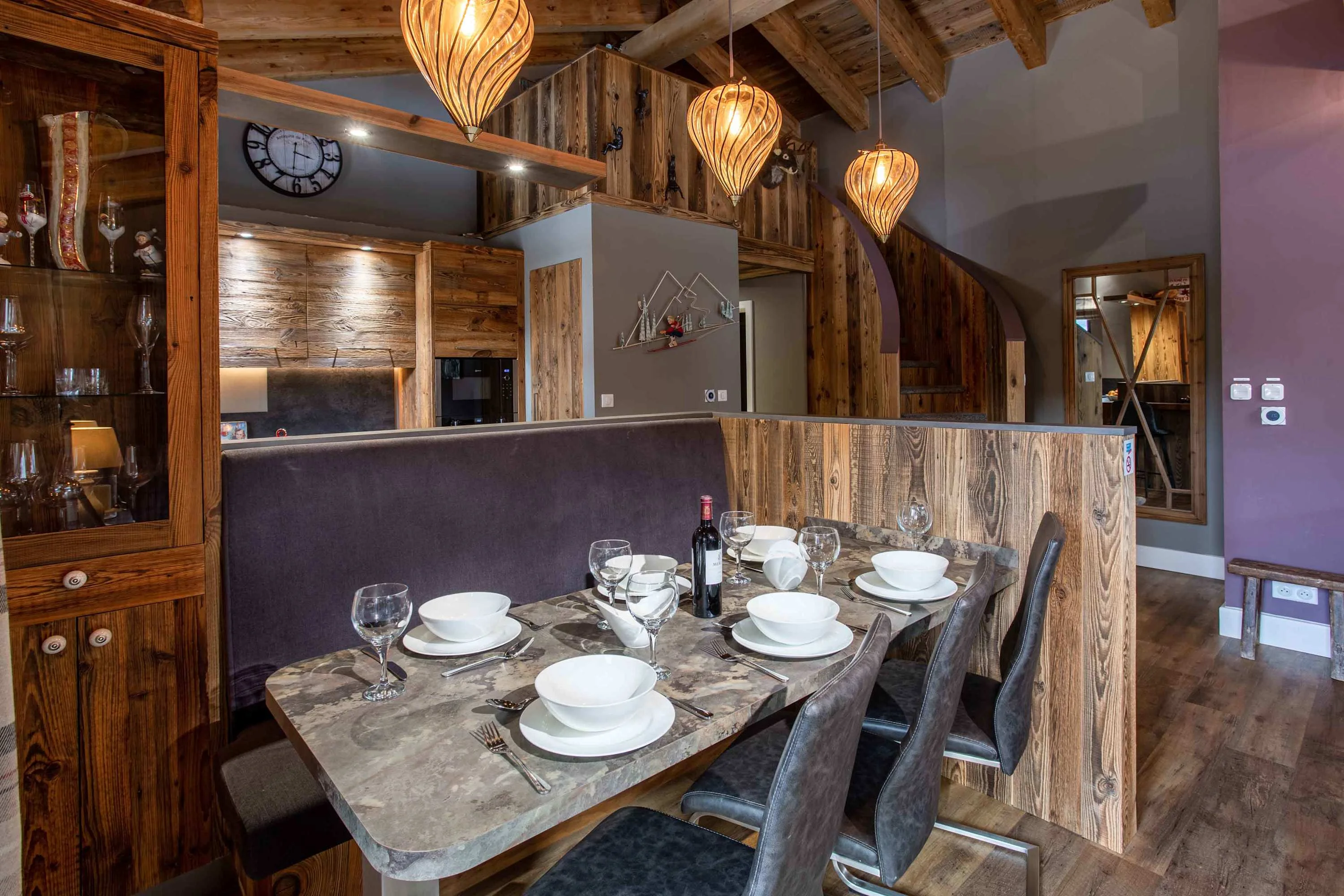 Upstairs dining room