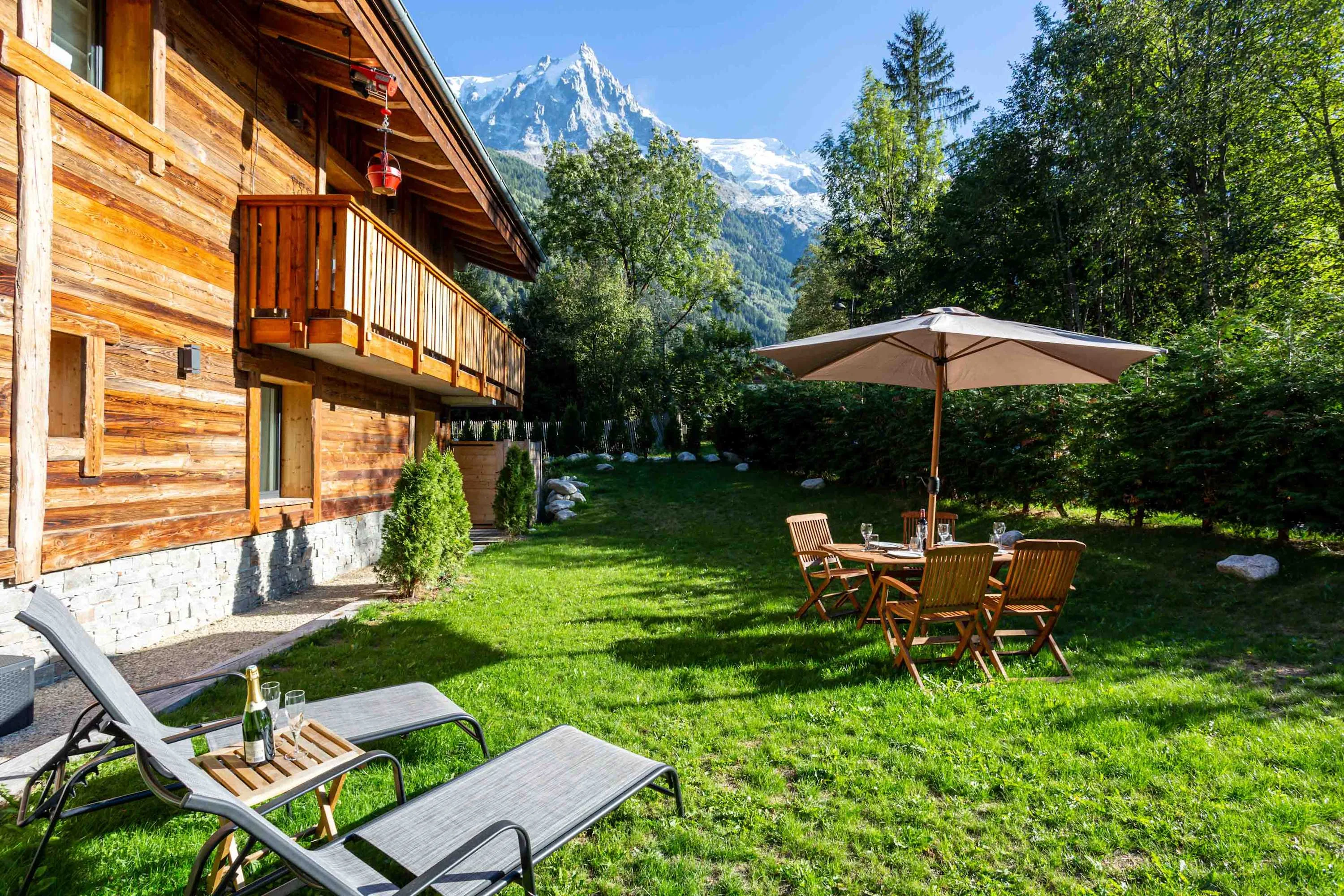Chalet des Amis Appt 2 Garden