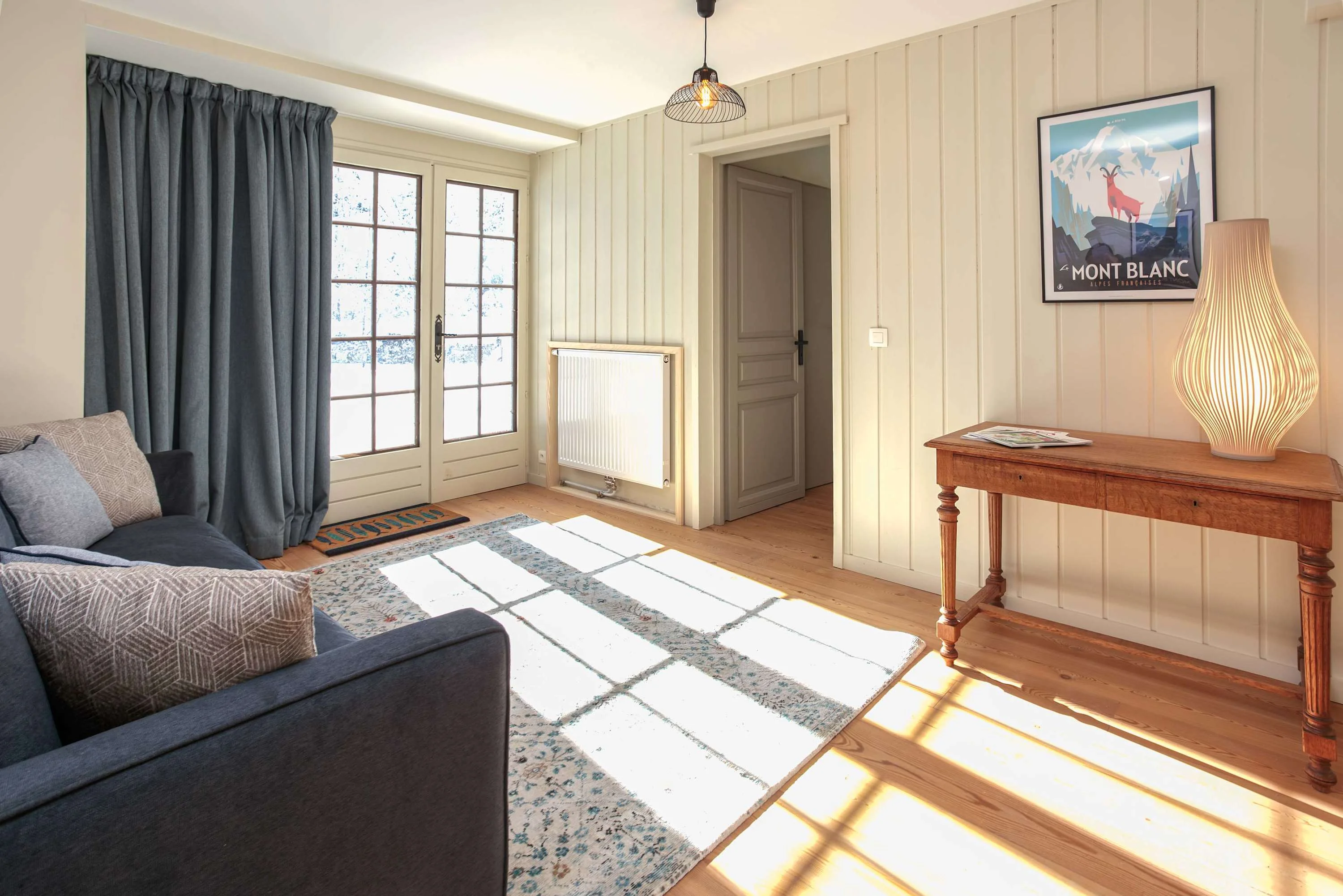 Snug at Chalet le Tricouni with sofa bed