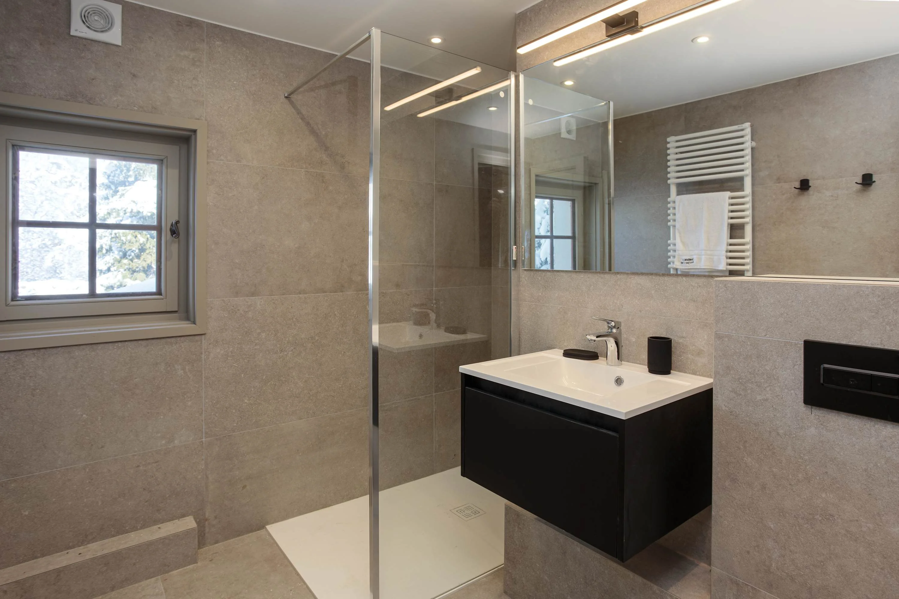 Family Bathroom with walk in shower