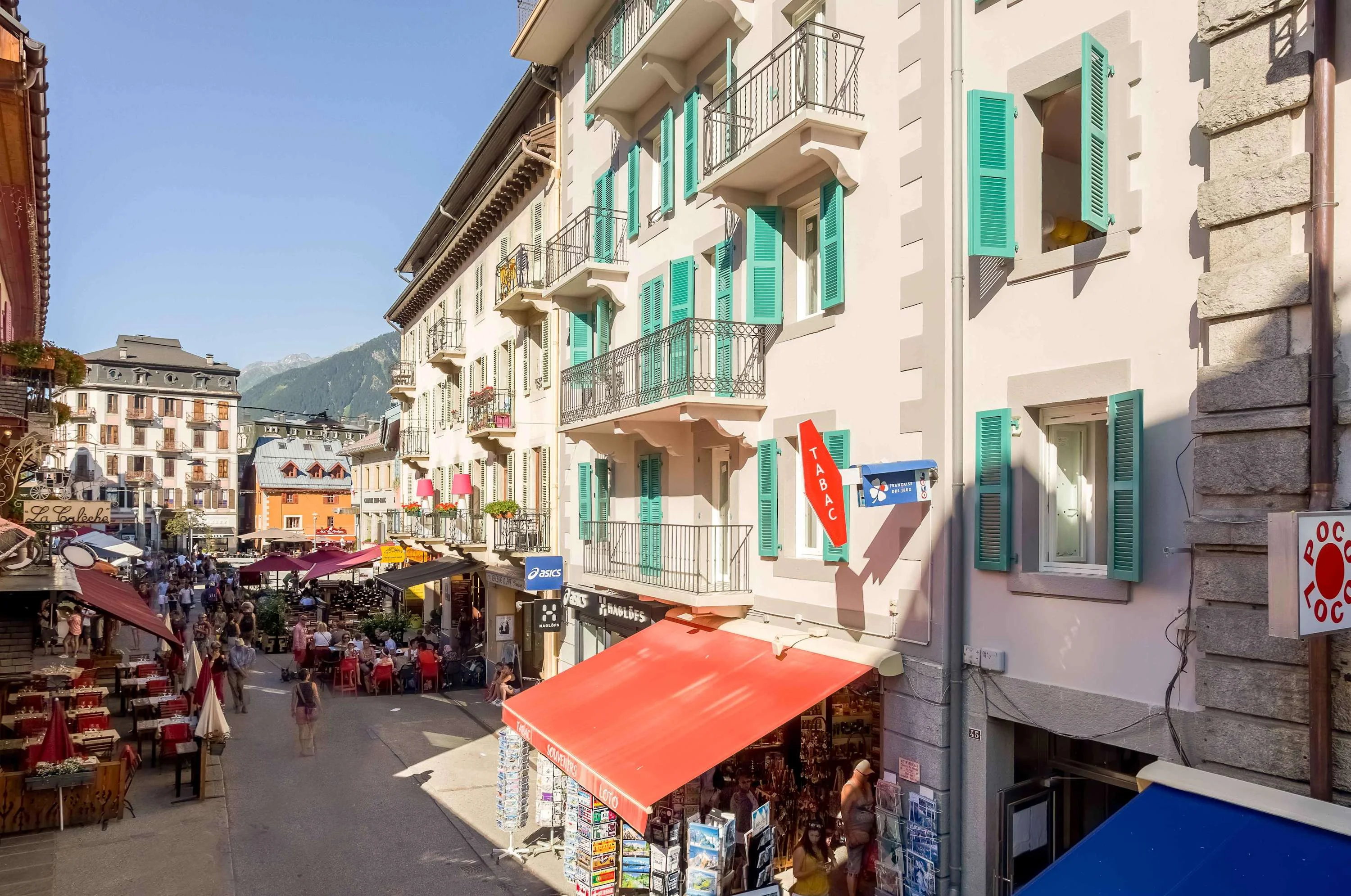 Lou Lou apartment is right in the main pedestrian street