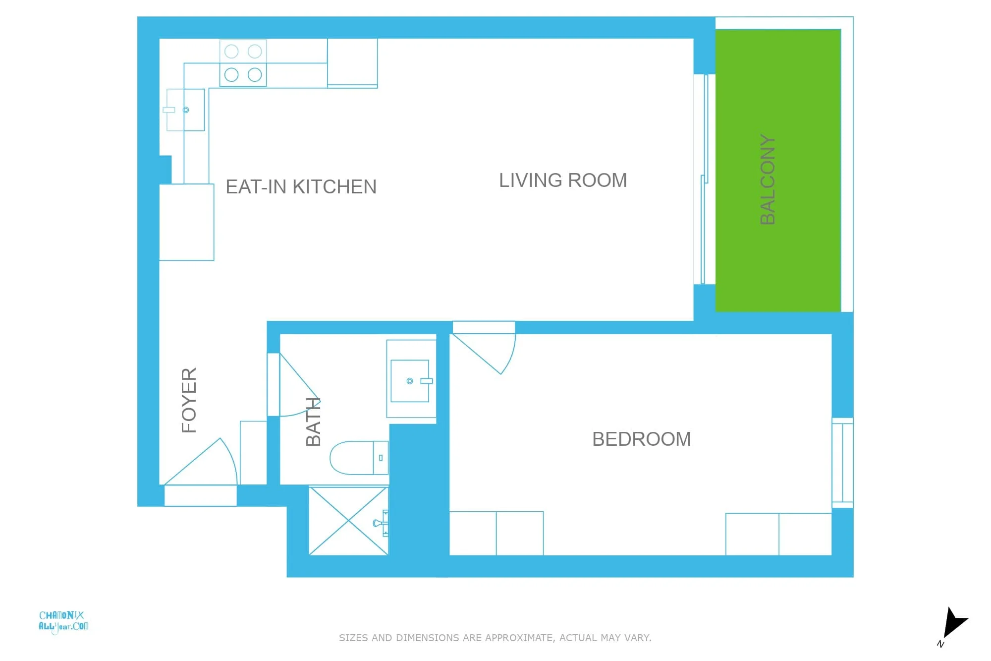 Apartment floorplan