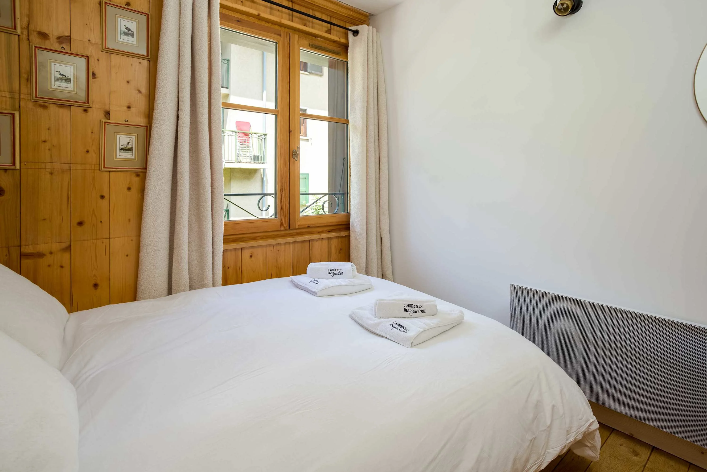 Fourth bedroom with double bed