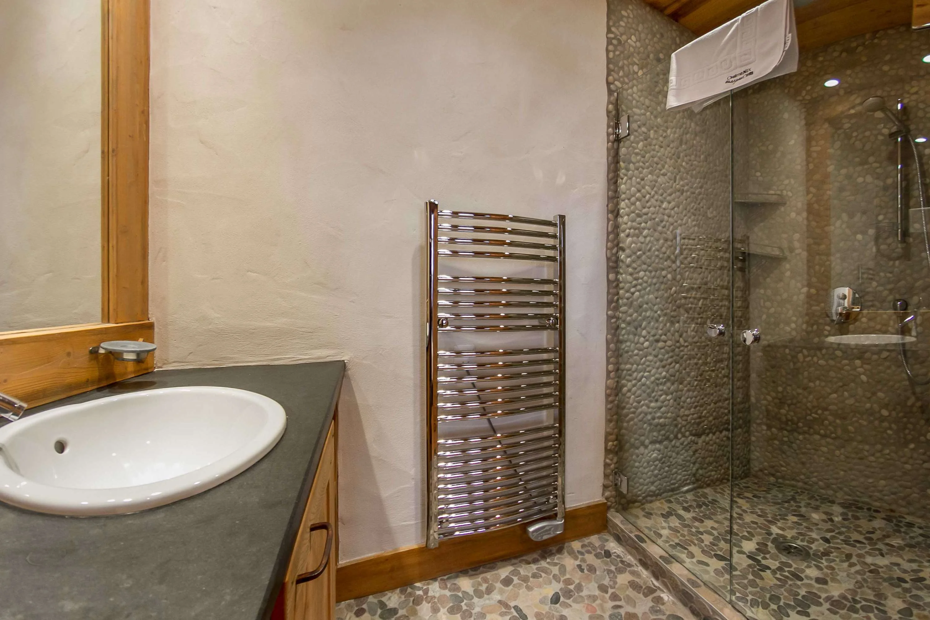 Second bedroom has ensuite Italian shower