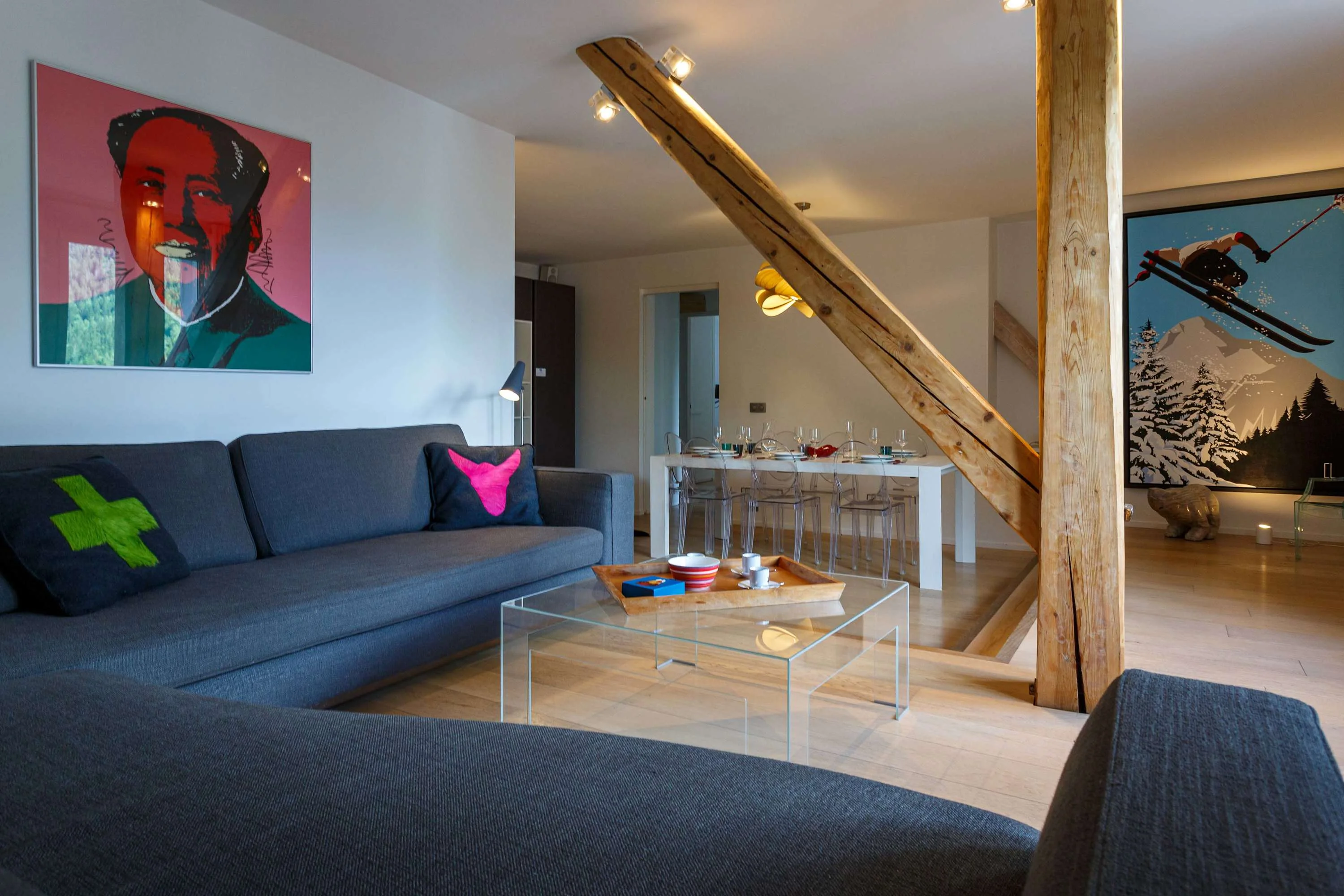 Plenty of sofa space to relax