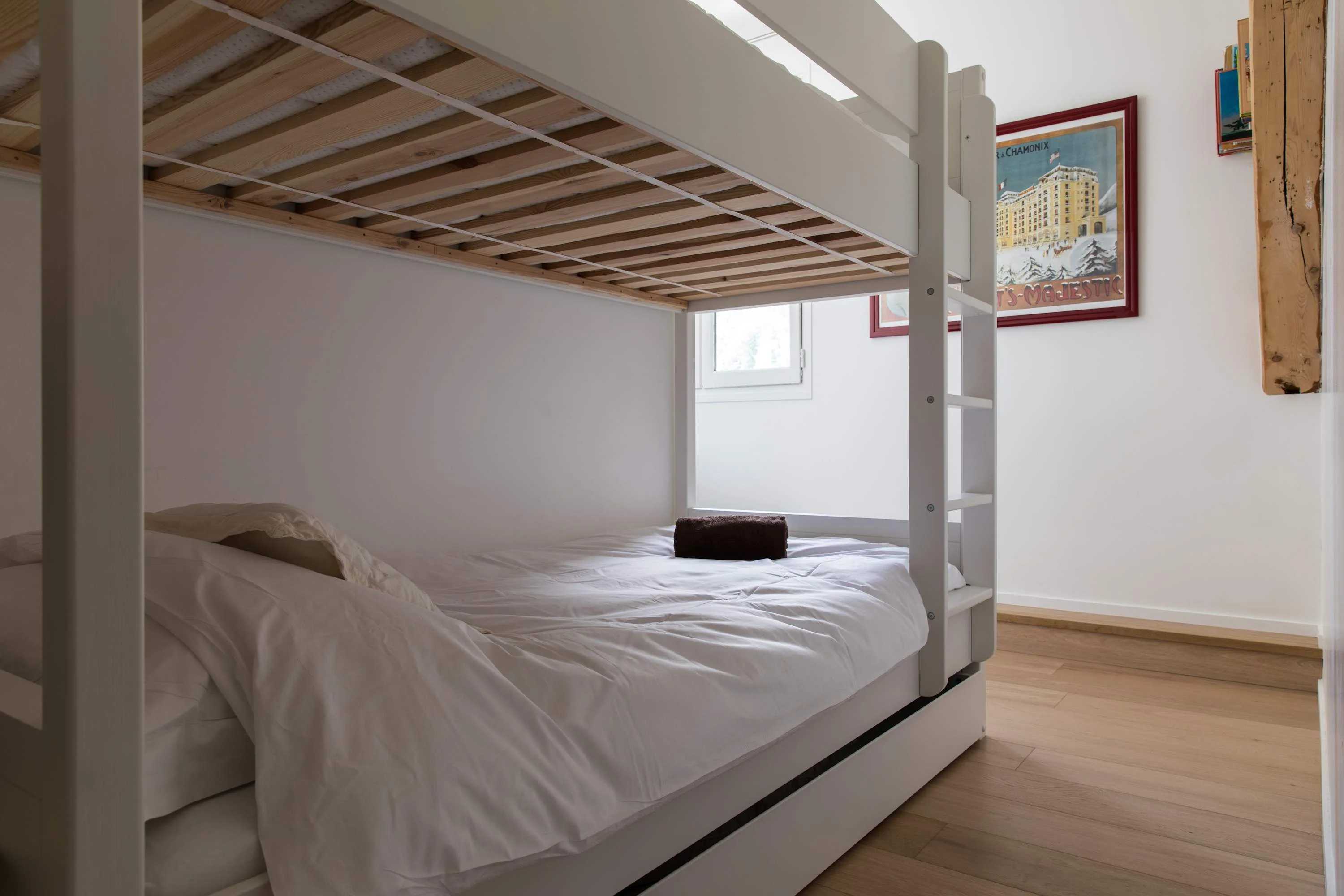 Third bedroom with bunk beds