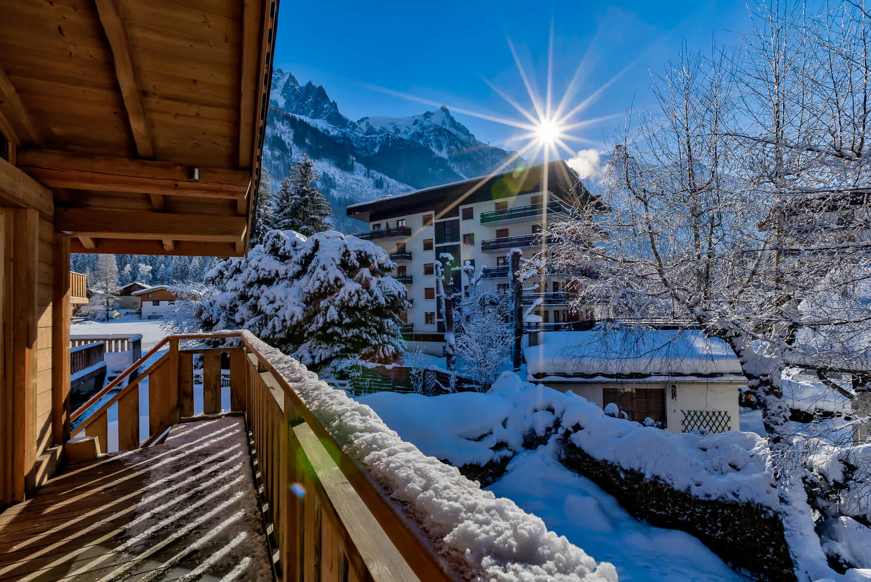 Views of the Mont Blanc Massif