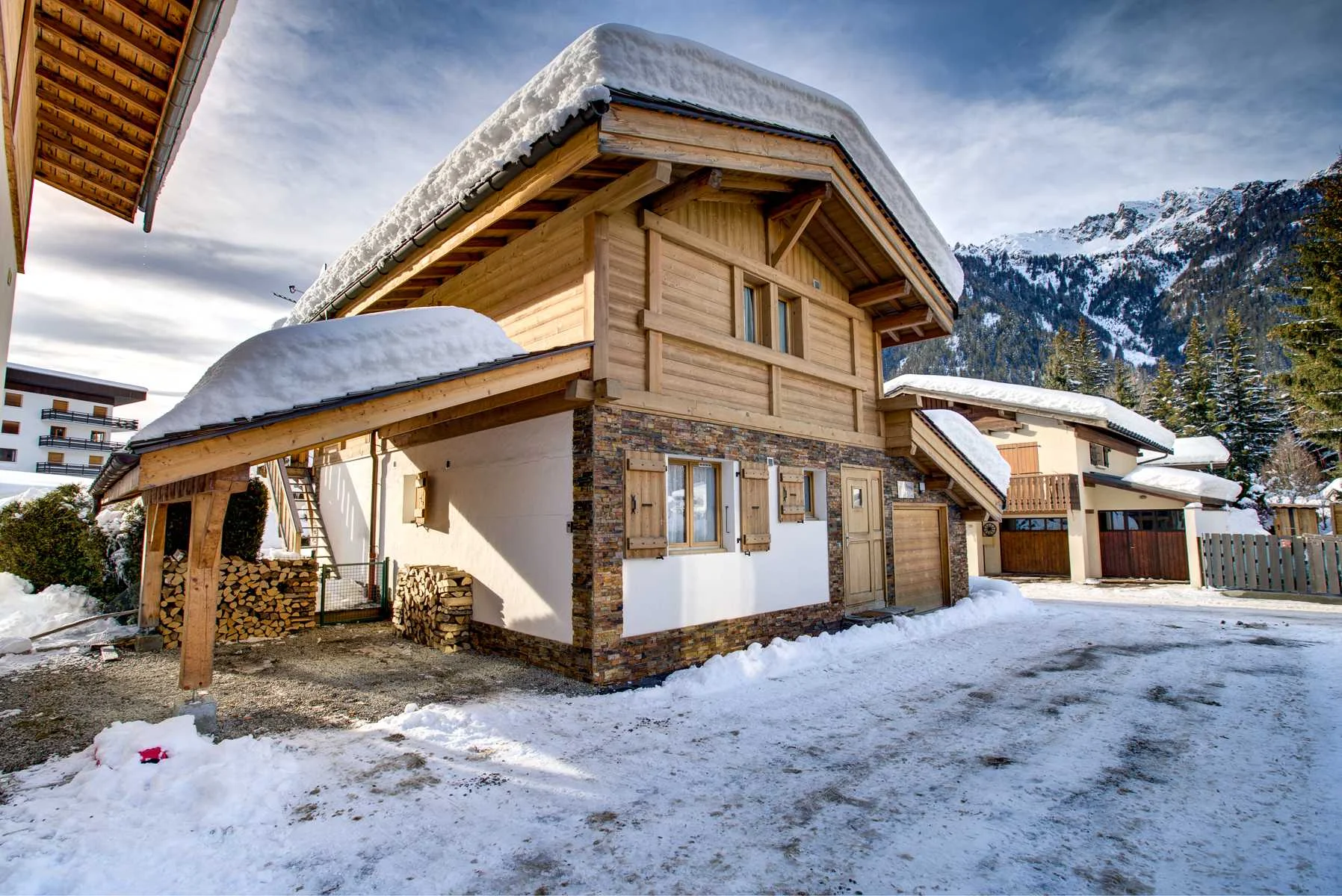 Chalet Panache in the winter