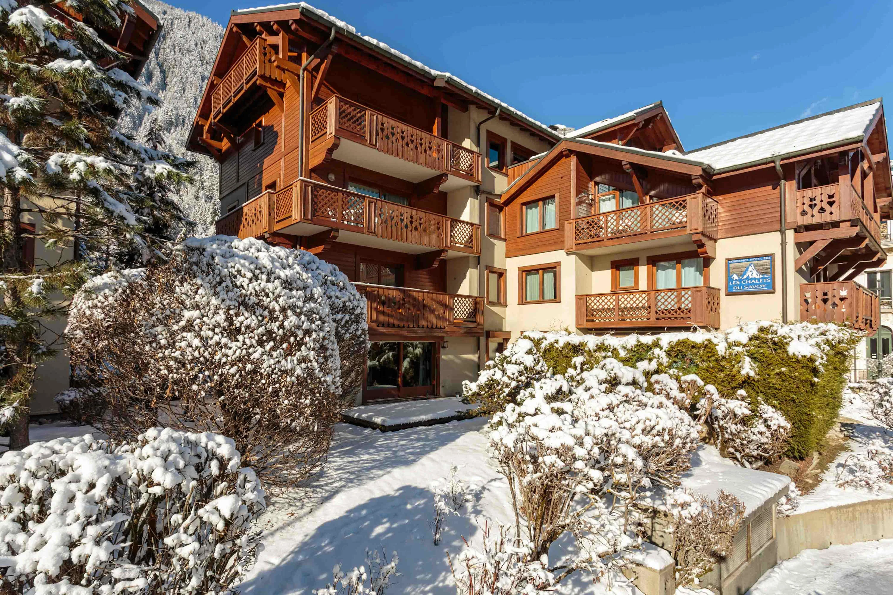 Chamois Apartment in winter