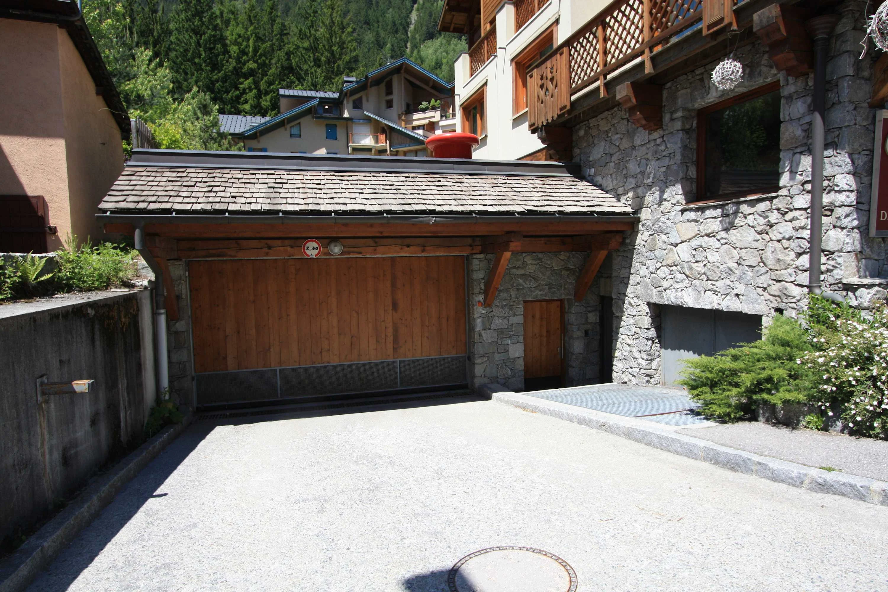 Private underground car parking space