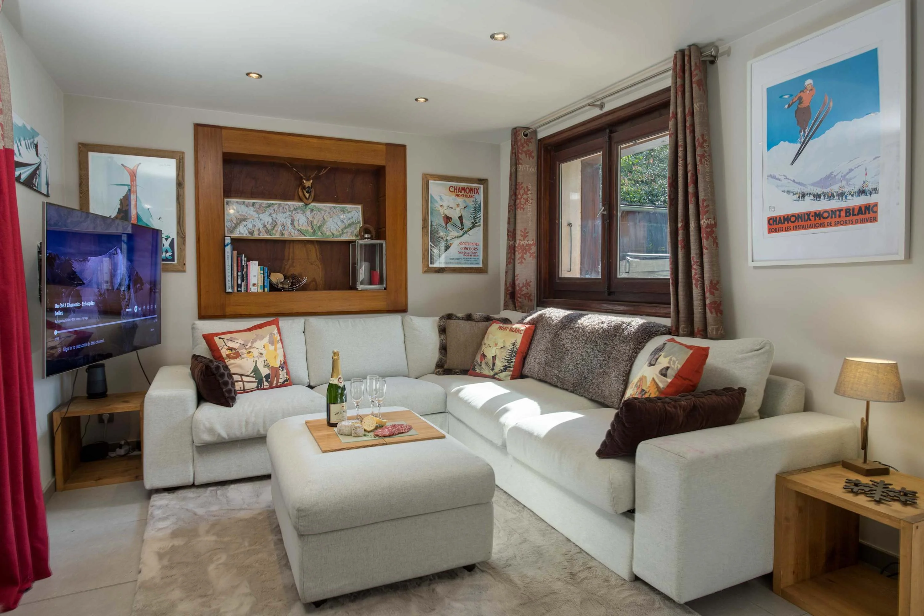 Spacious living area