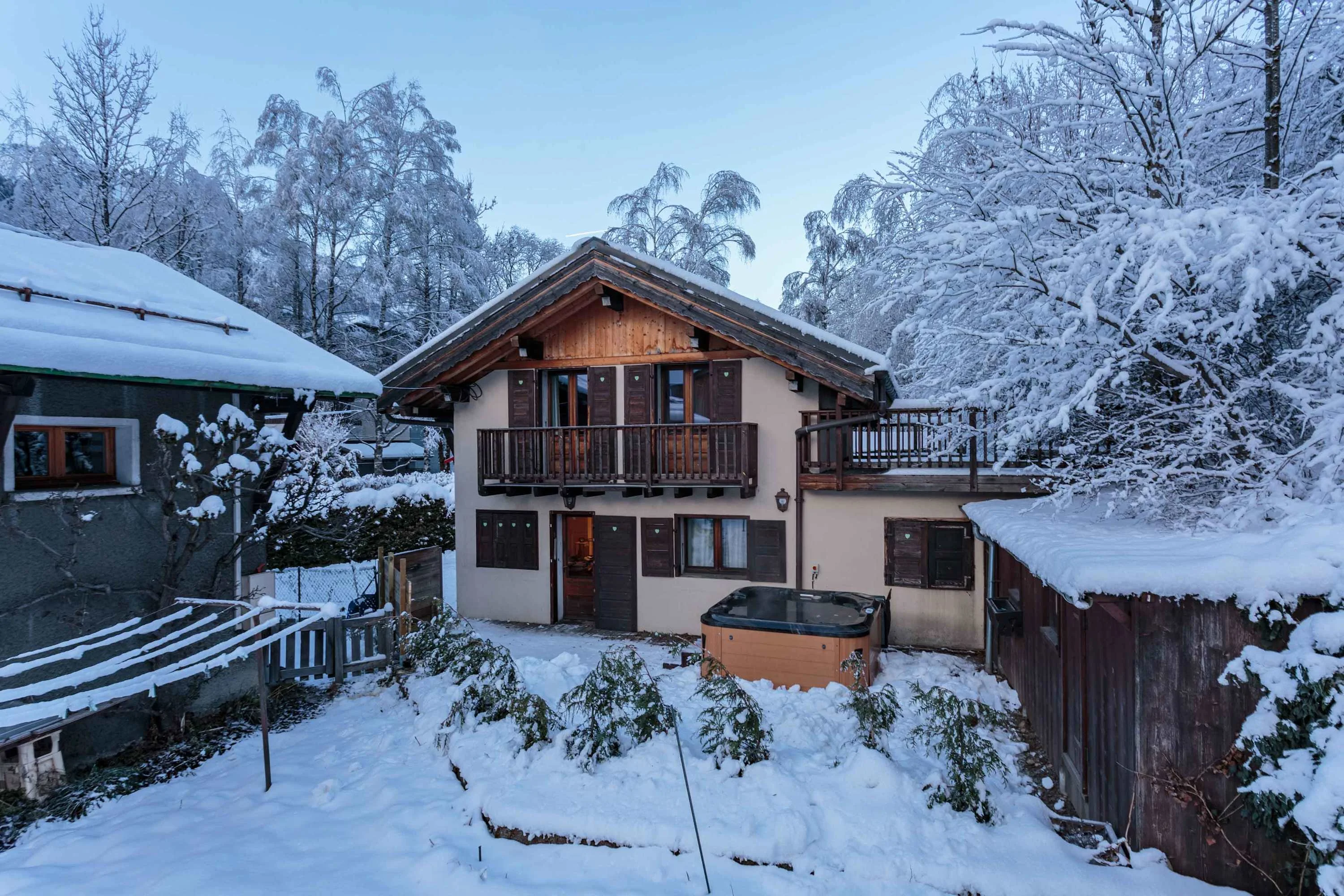 Chalet le Tremplin in Winter