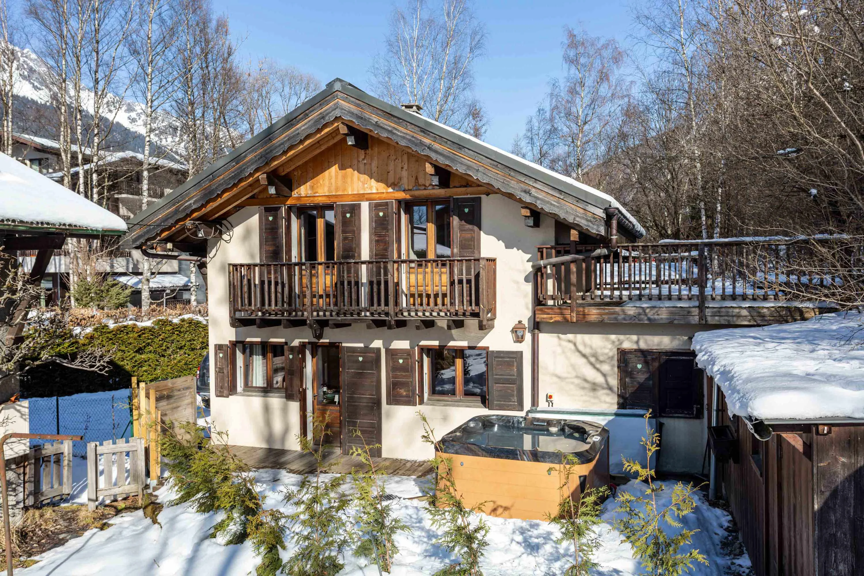 Chalet le Tremplin in Winter
