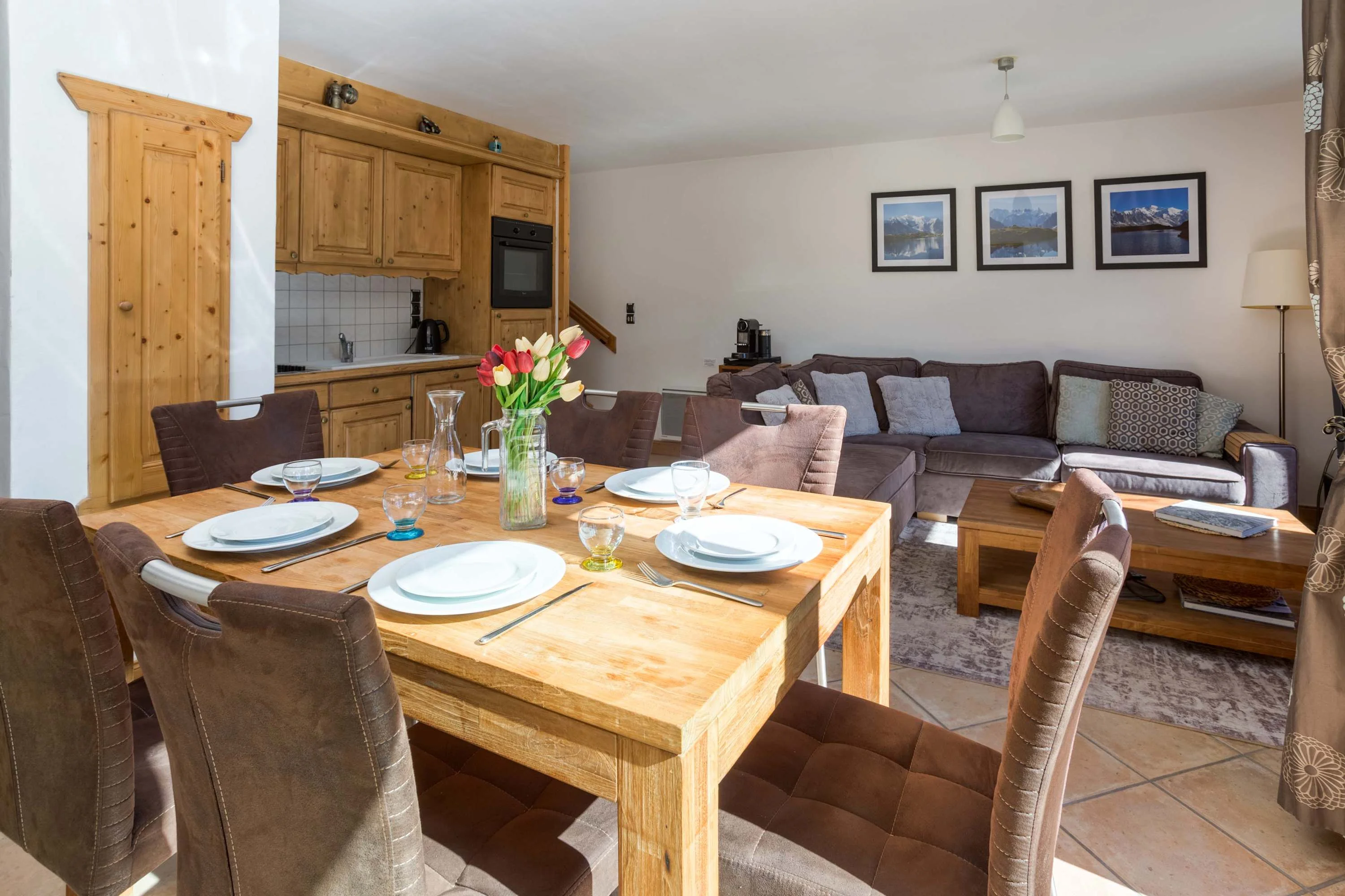 Open-plan makes a sociable living space