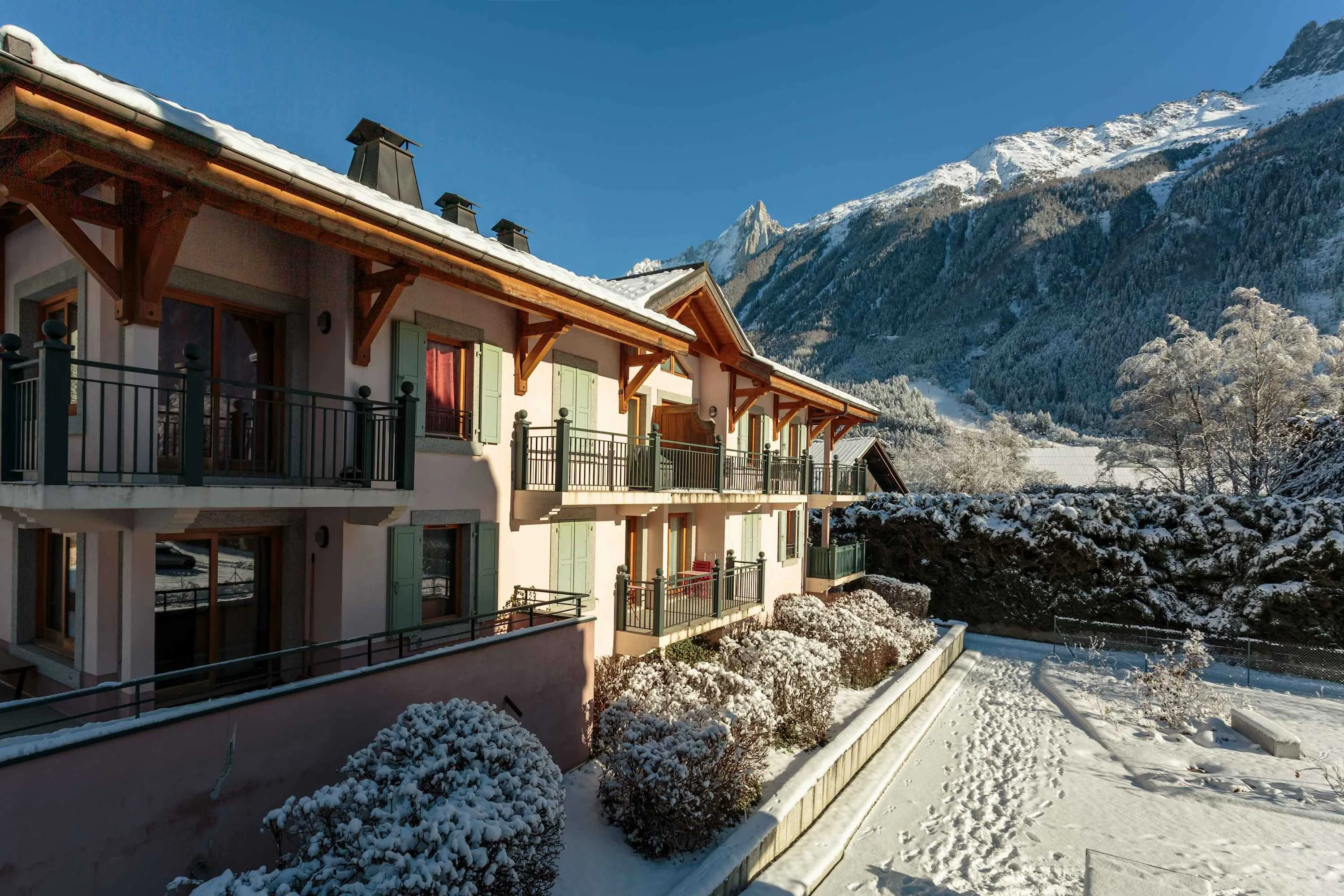 Sonnailles Apartment in Winter