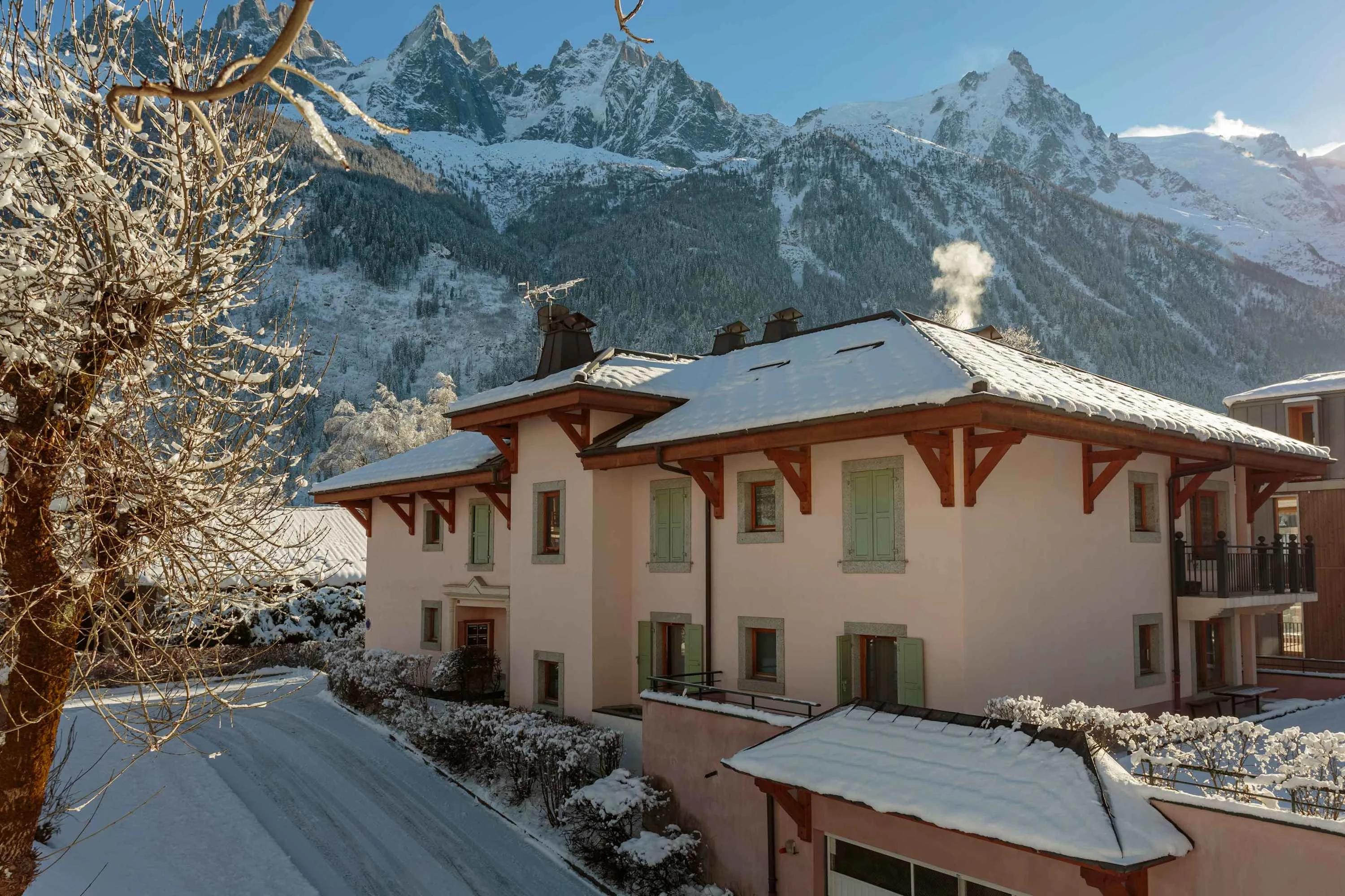 Sonnailles Apartment in Winter