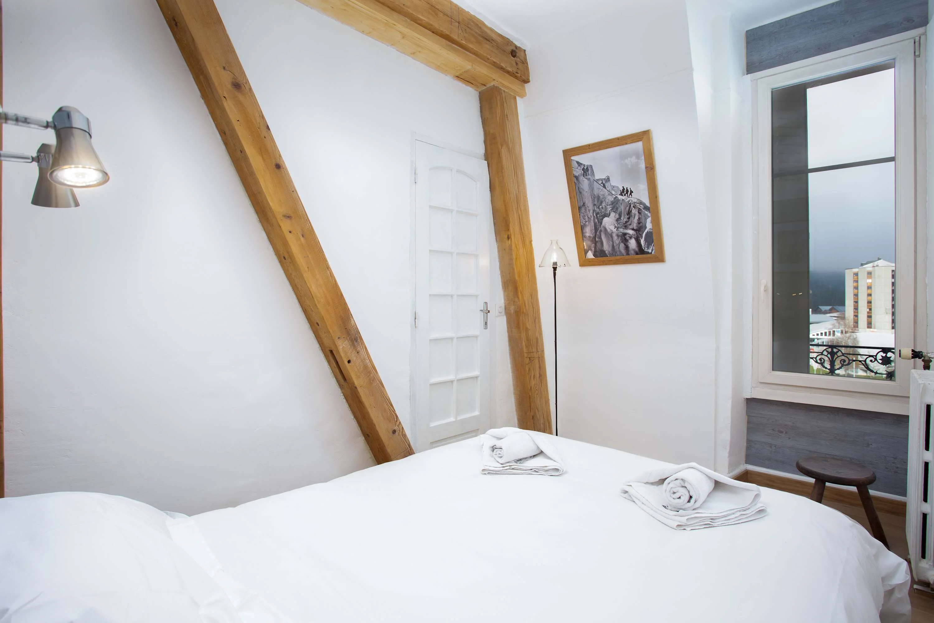 Bedroom with double bed