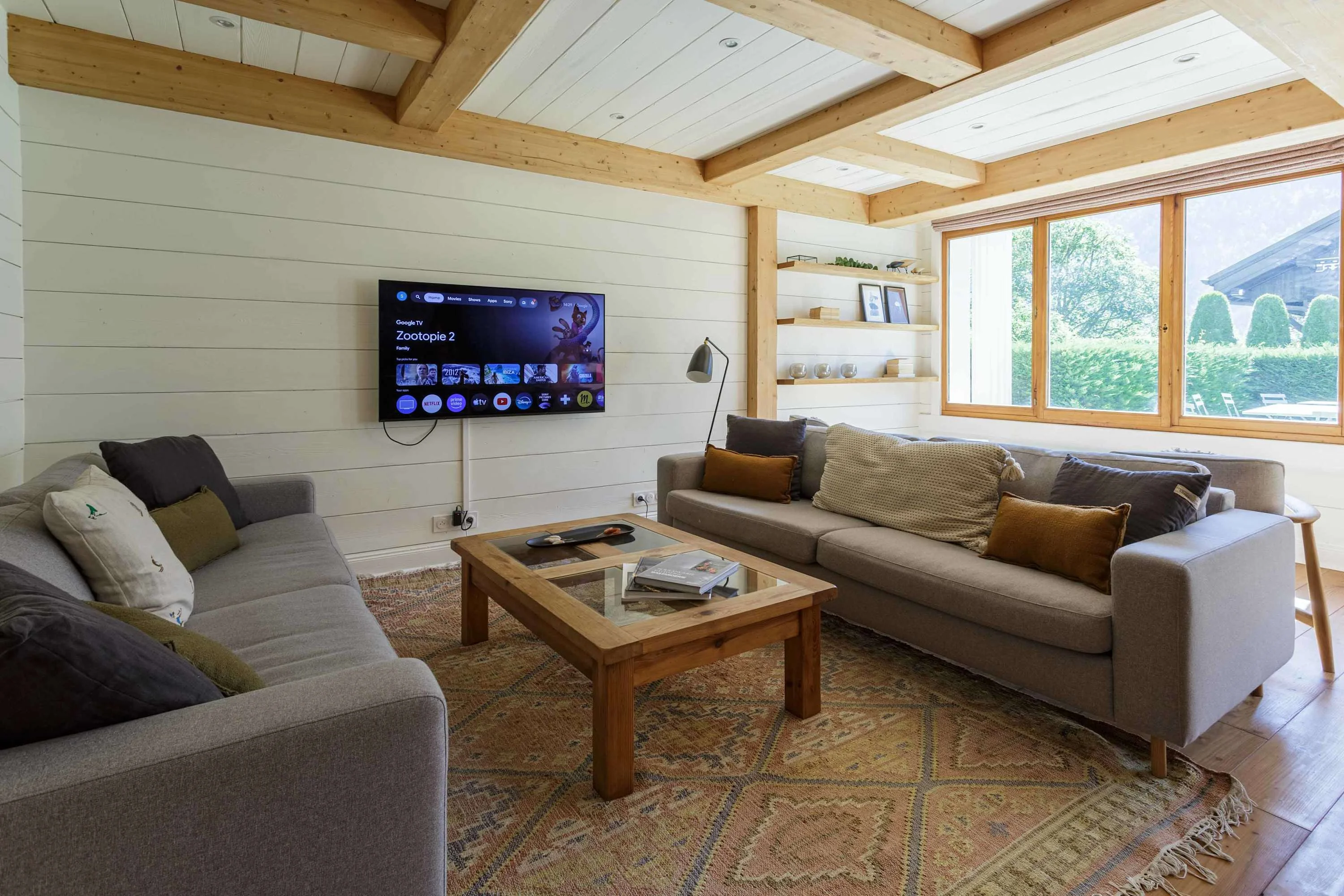 Spacious living area
