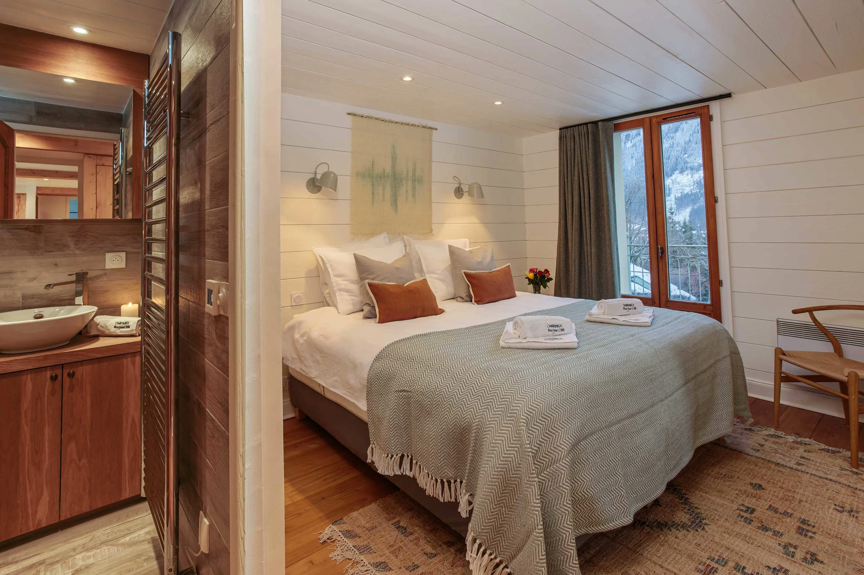 Master bedroom with ensuite