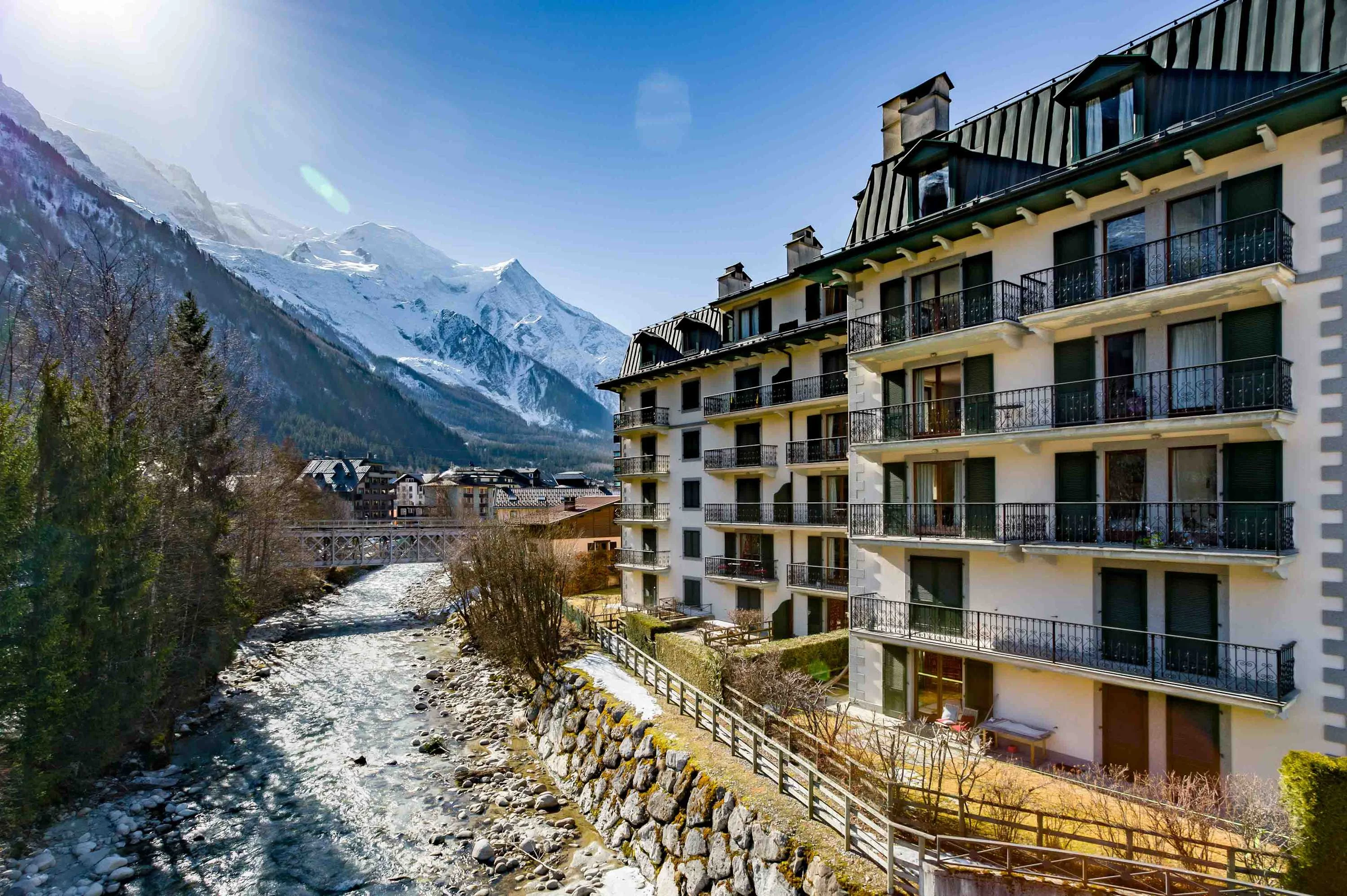 River view of apartment