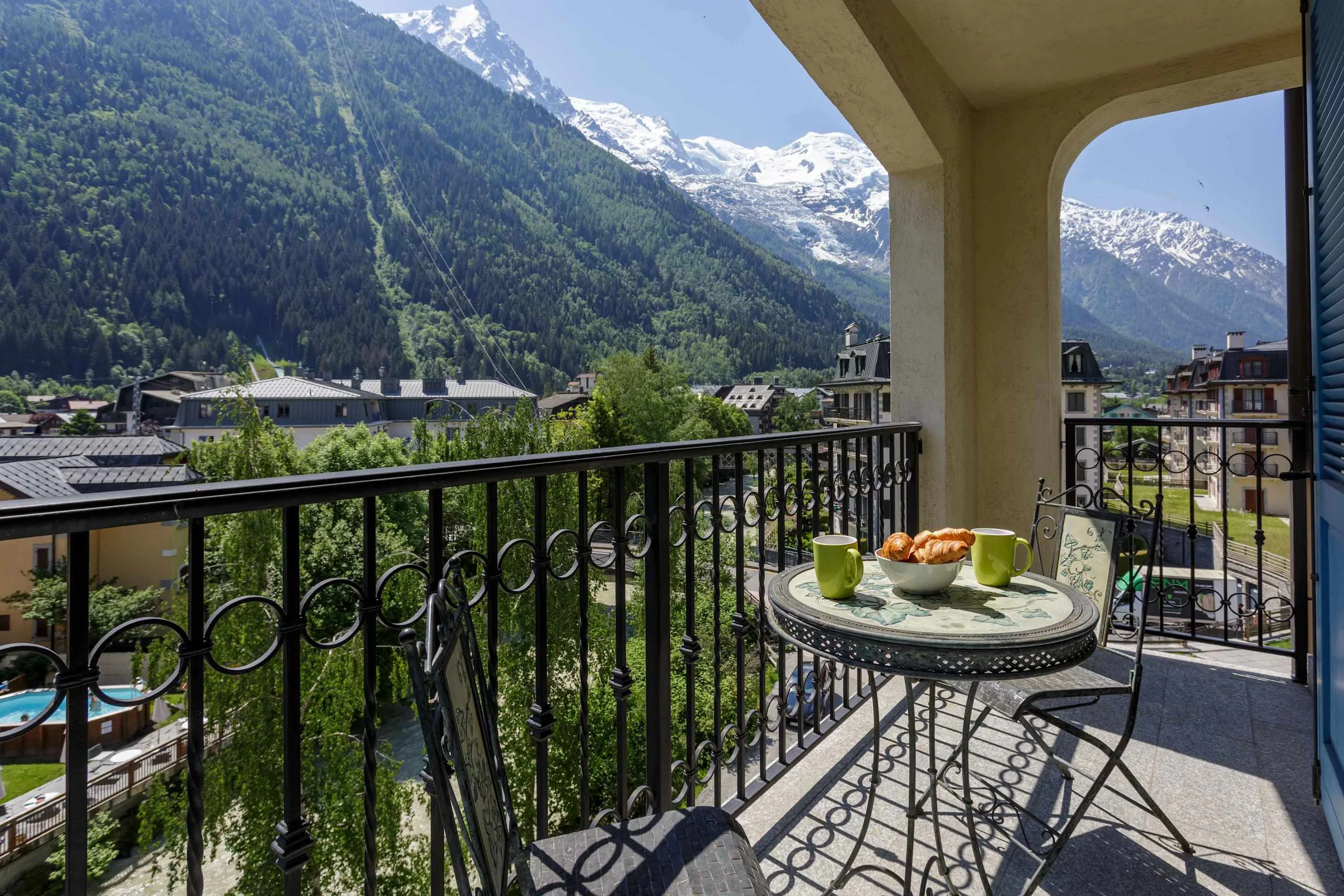 Second Balcony off the bedroom