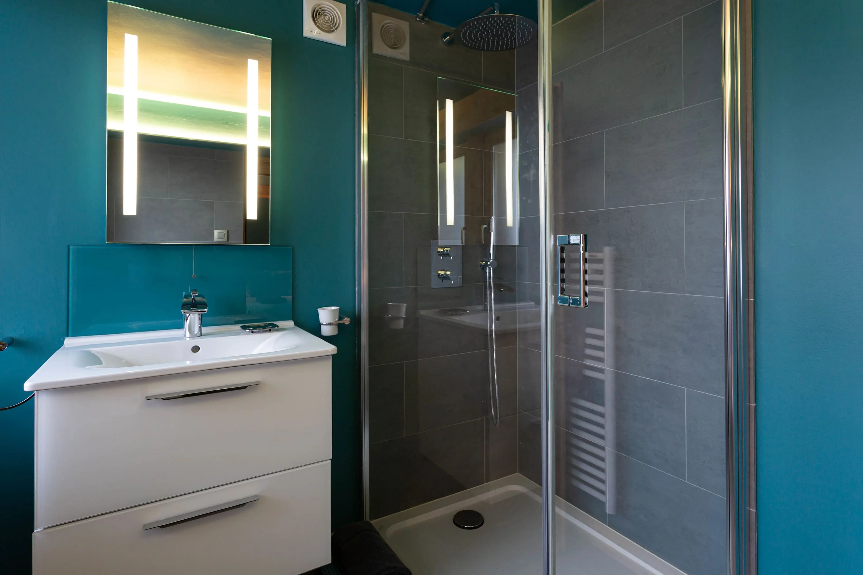 Downstairs ensuite bathroom